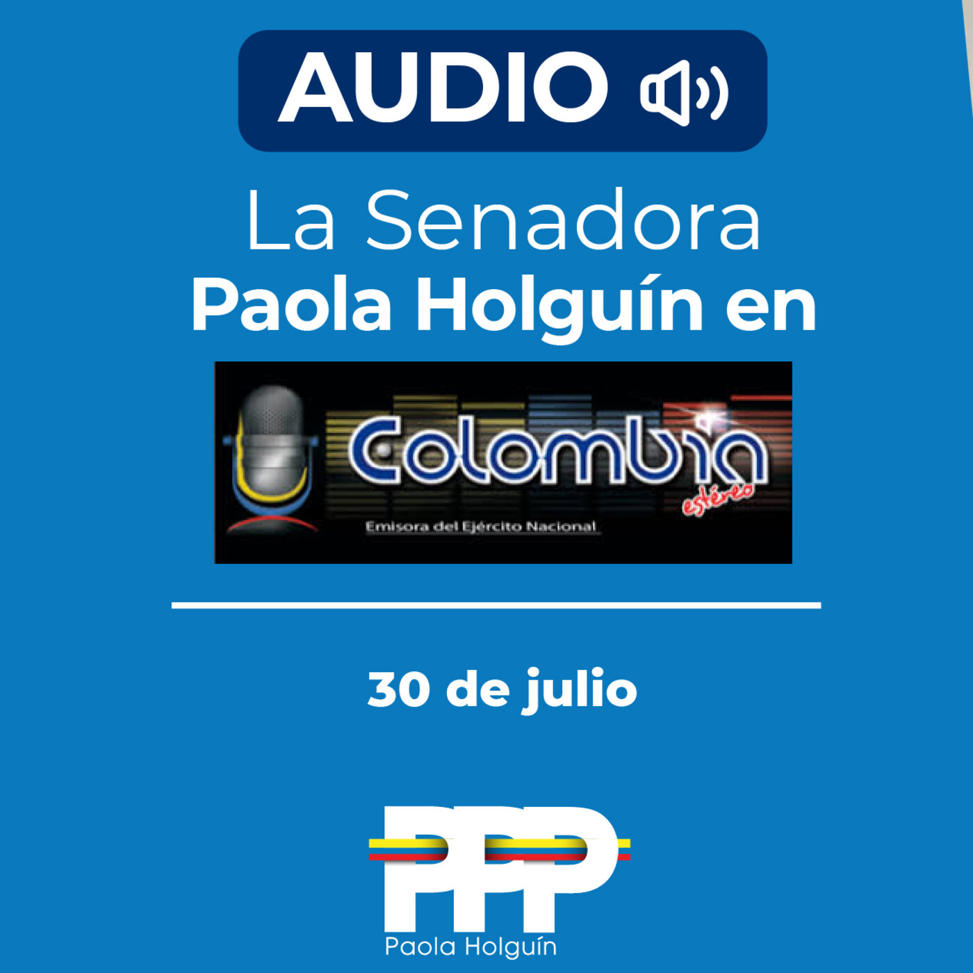 Paola Holguin Prensa