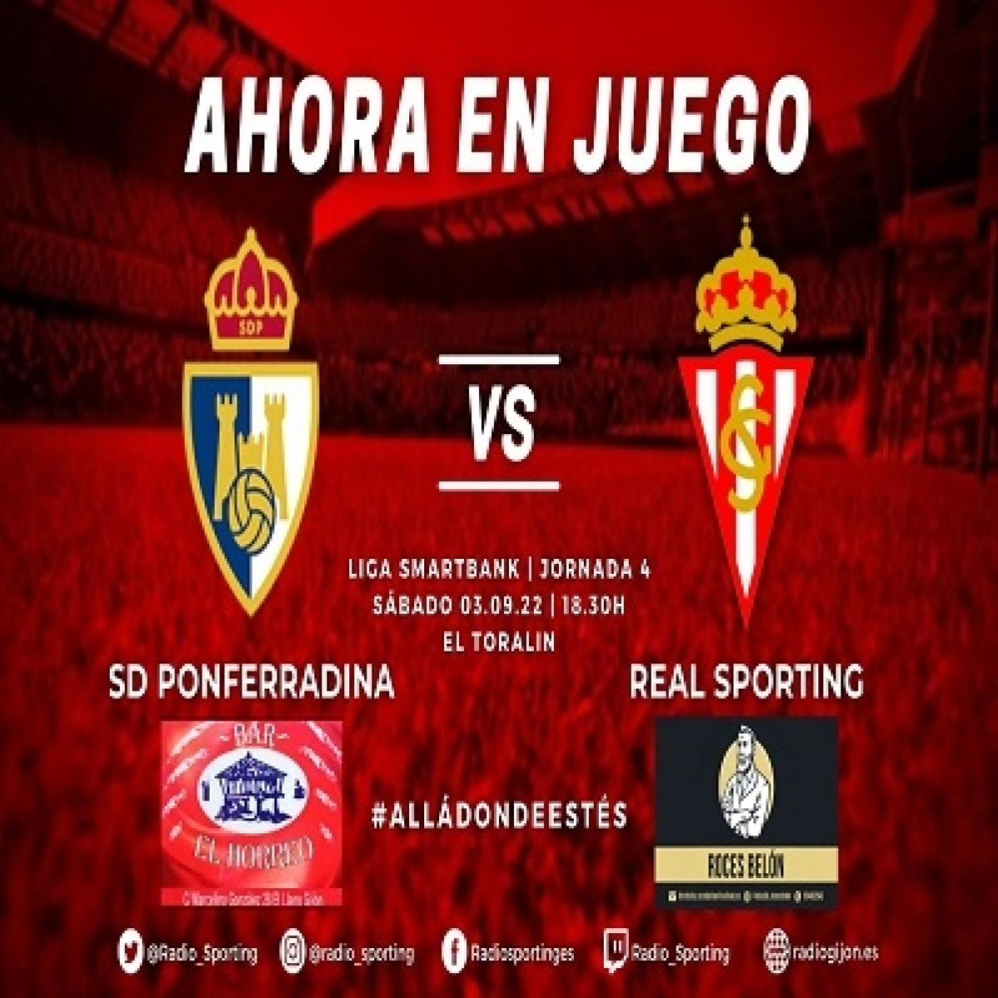 Ahora en Juego jornada 4 #LaLigaSmartBank #PonferradinaRealSporting episode artwork