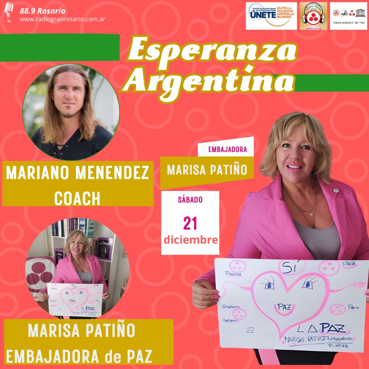MARISAPATIÑO,entrevistas para TU BIENESTAR