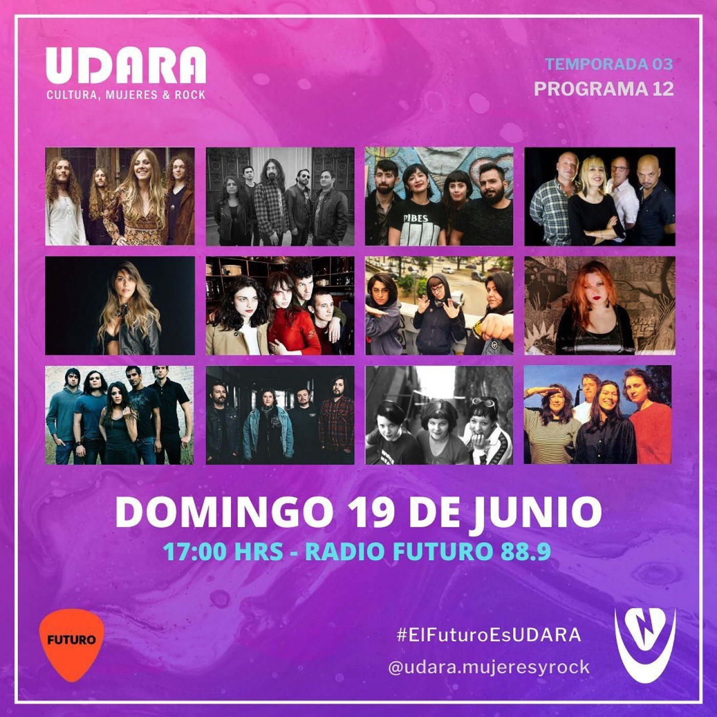 Udara Mujeres y Rock