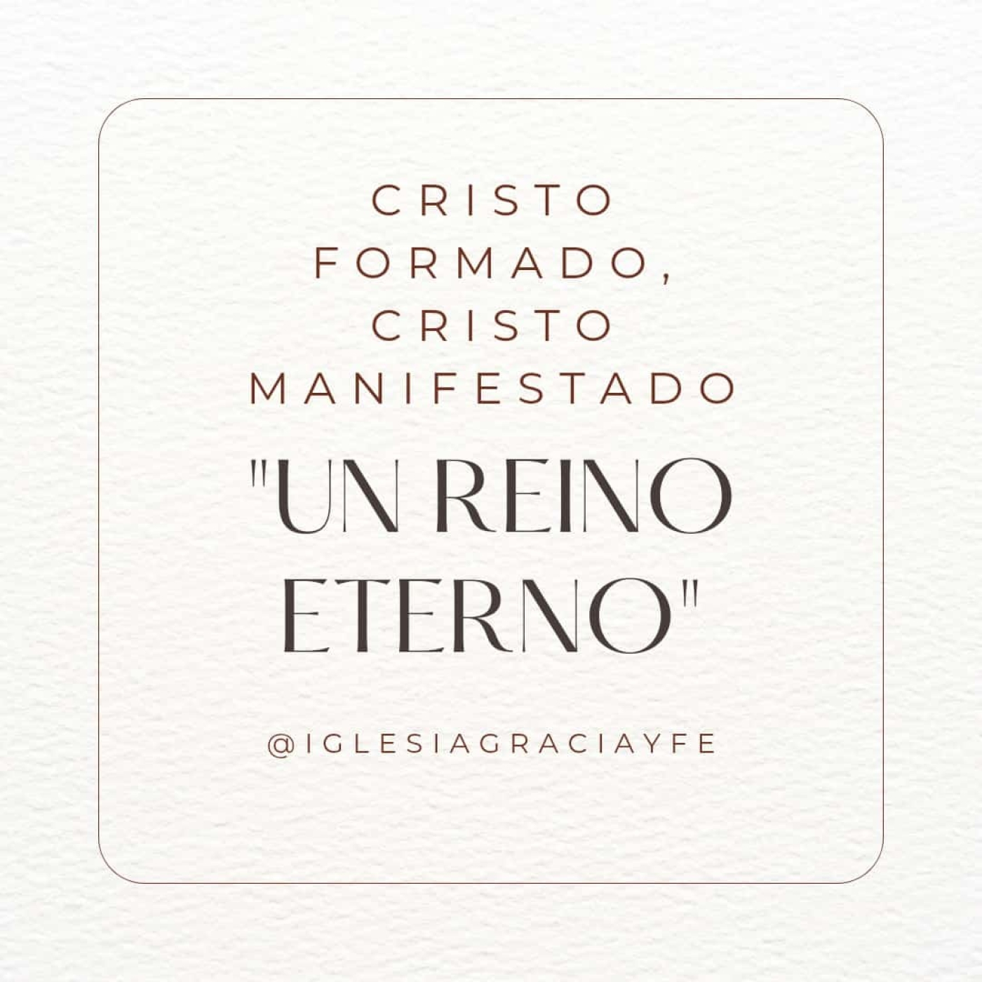El Reino Eterno (Cristo formado, Cristo manifestado 10) - Pastor Kenneth Solá episode artwork