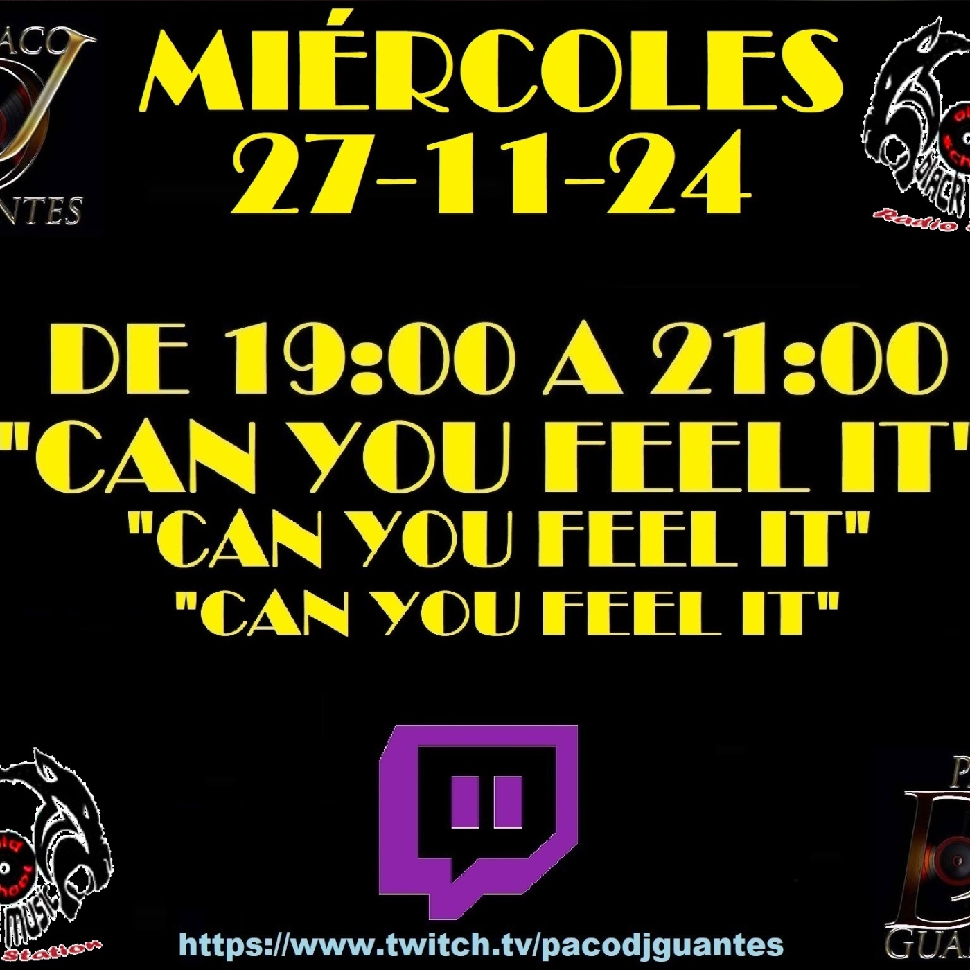 Podcast PACO DEJOTA GUANTES - SESIONES Y PROGRAMAS