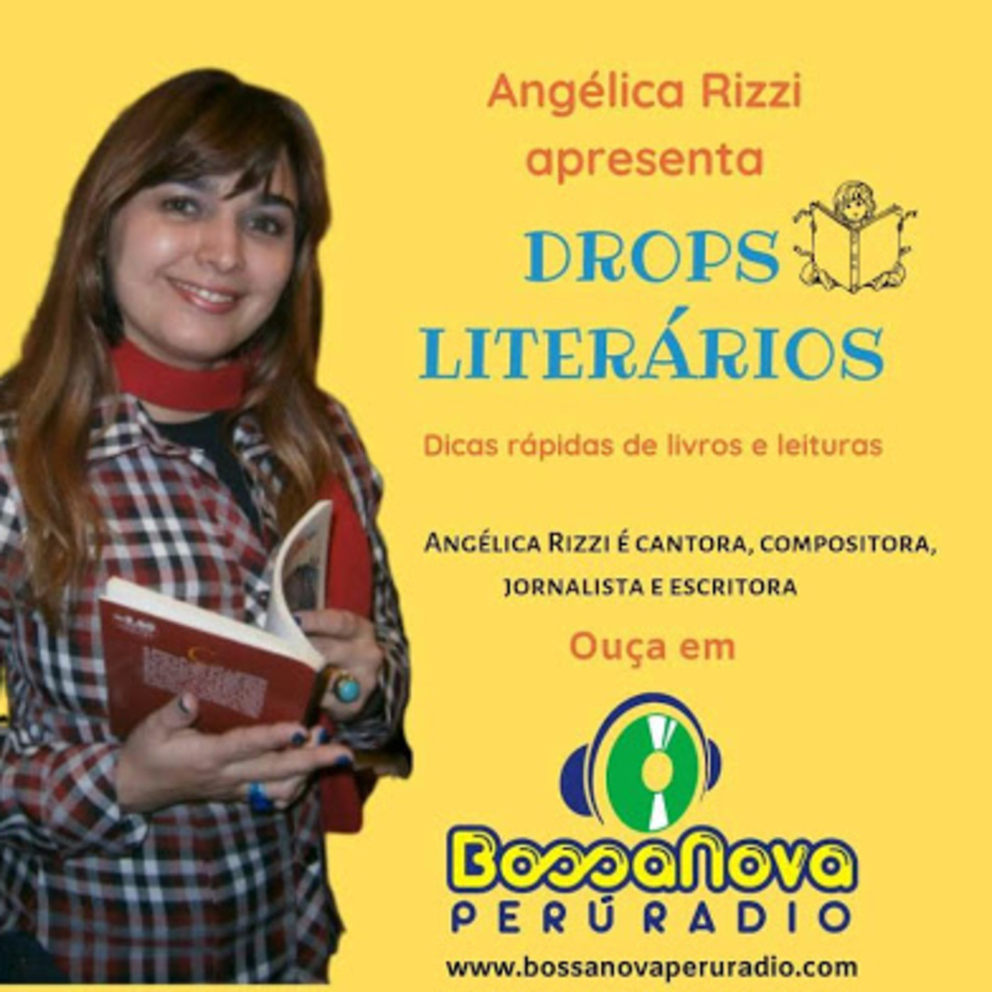 Drops Literários com Angélica Rizzi