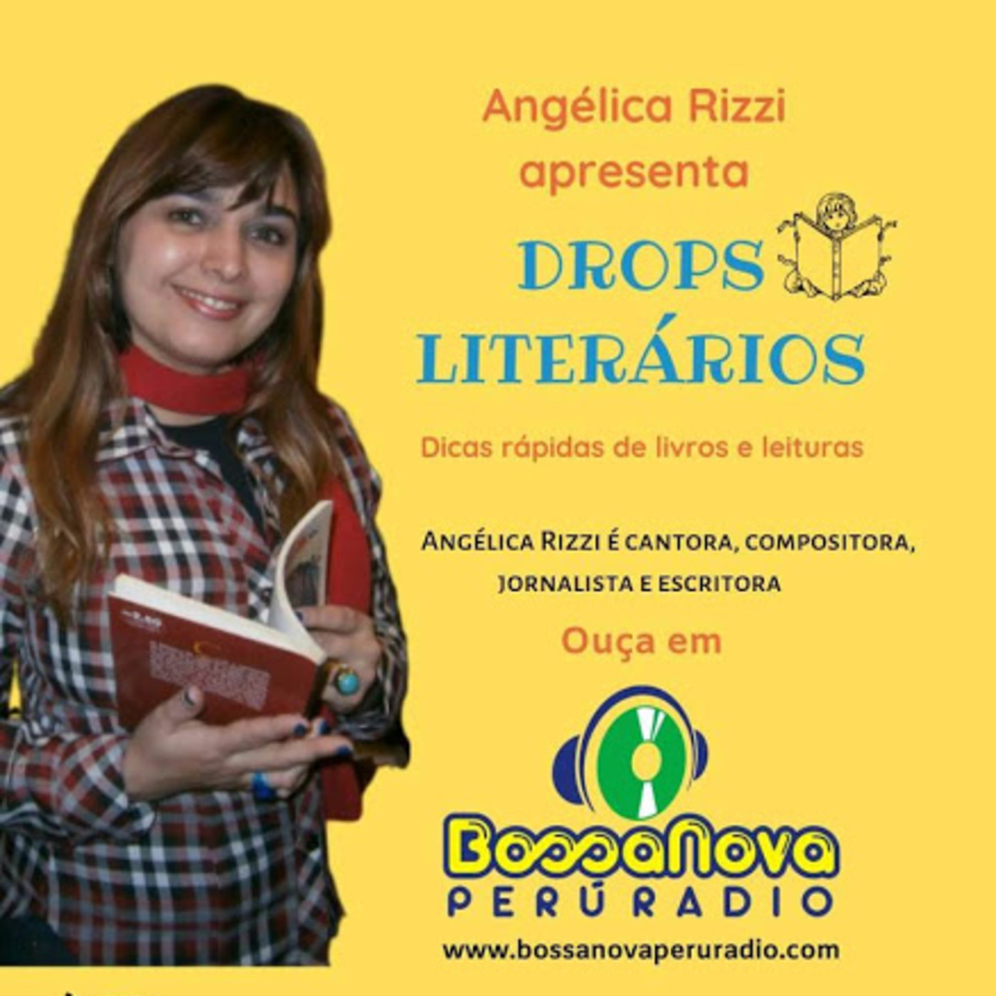 Drops Literários com Angélica Rizzi