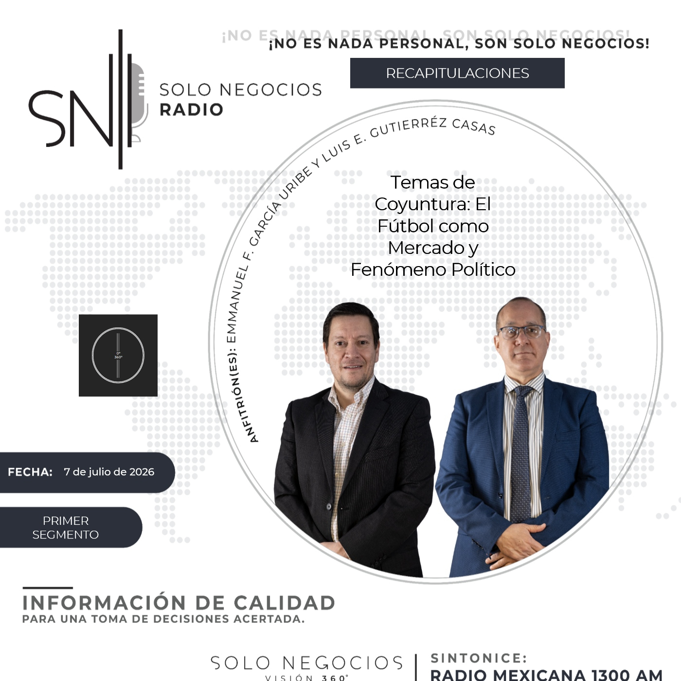 [SNR] Primer segmento de Solo Negocios Radio del 7 de julio de 2026 episode artwork