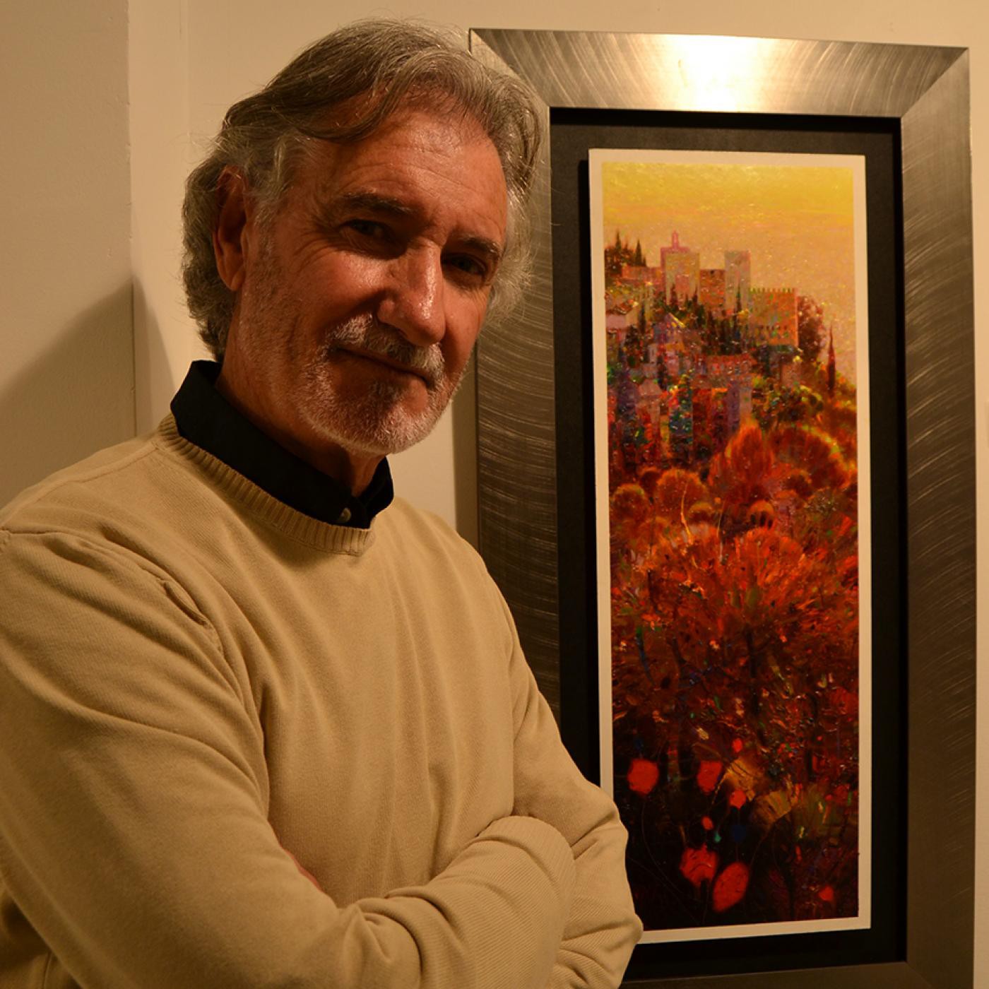 Entrevista al pintor Pedro Roldán con motivo de su exposición en Milenium Gallery (Granada) episode artwork