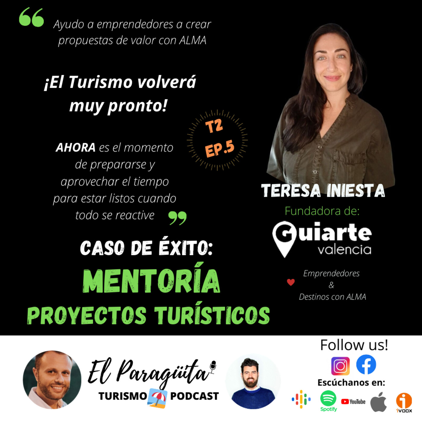 T2 Ep.5: Mentoría de proyectos turísticos. La reinvención profesional de Teresa Iniesta.