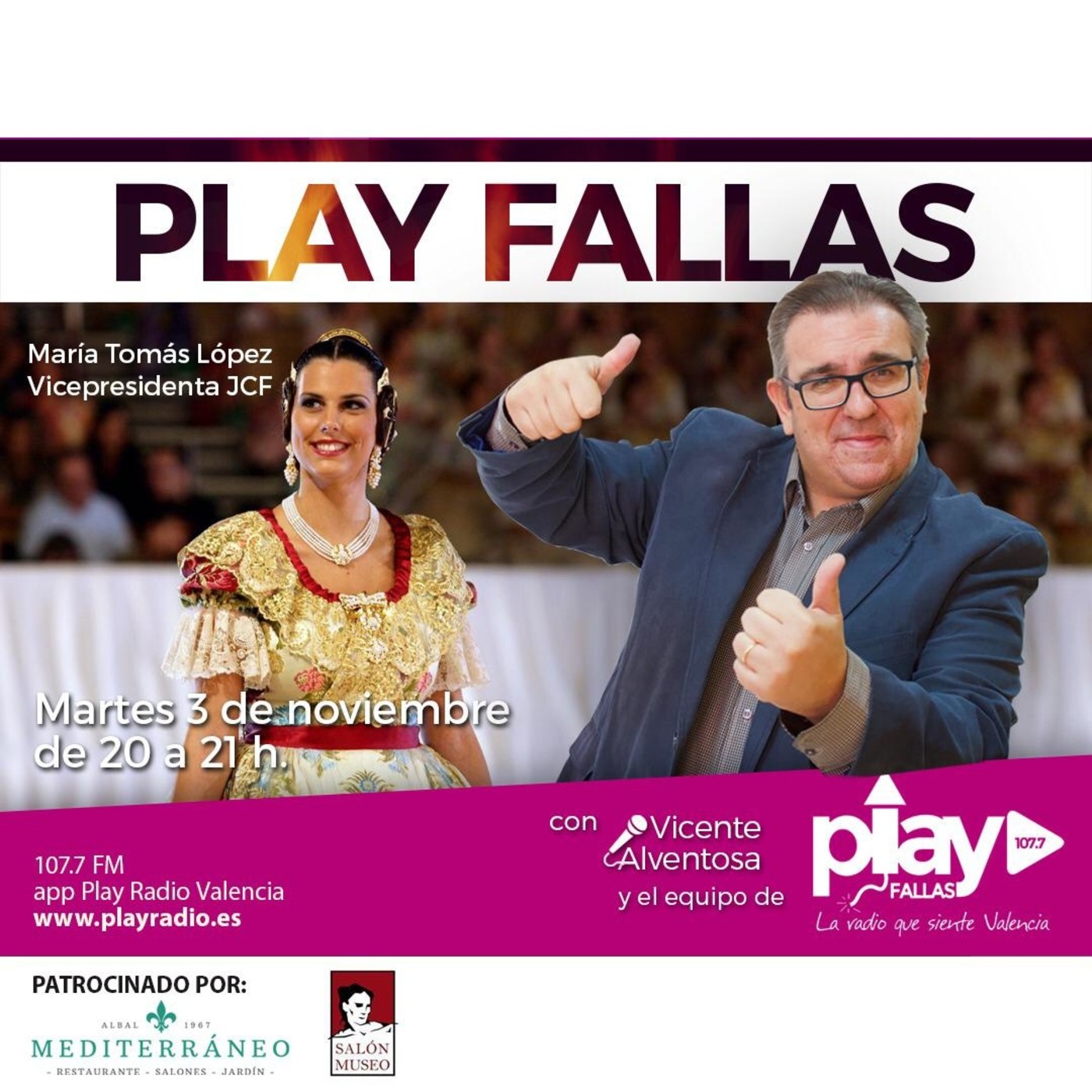 Play Fallas 03-11-20 María Tomás episode artwork
