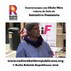 Conversamos con Chelo Mira cabeza de lista de Iniciativa Feminista