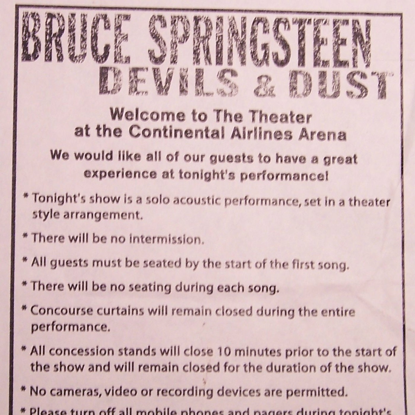 Bruce Springsteen: El Diable de Jersey