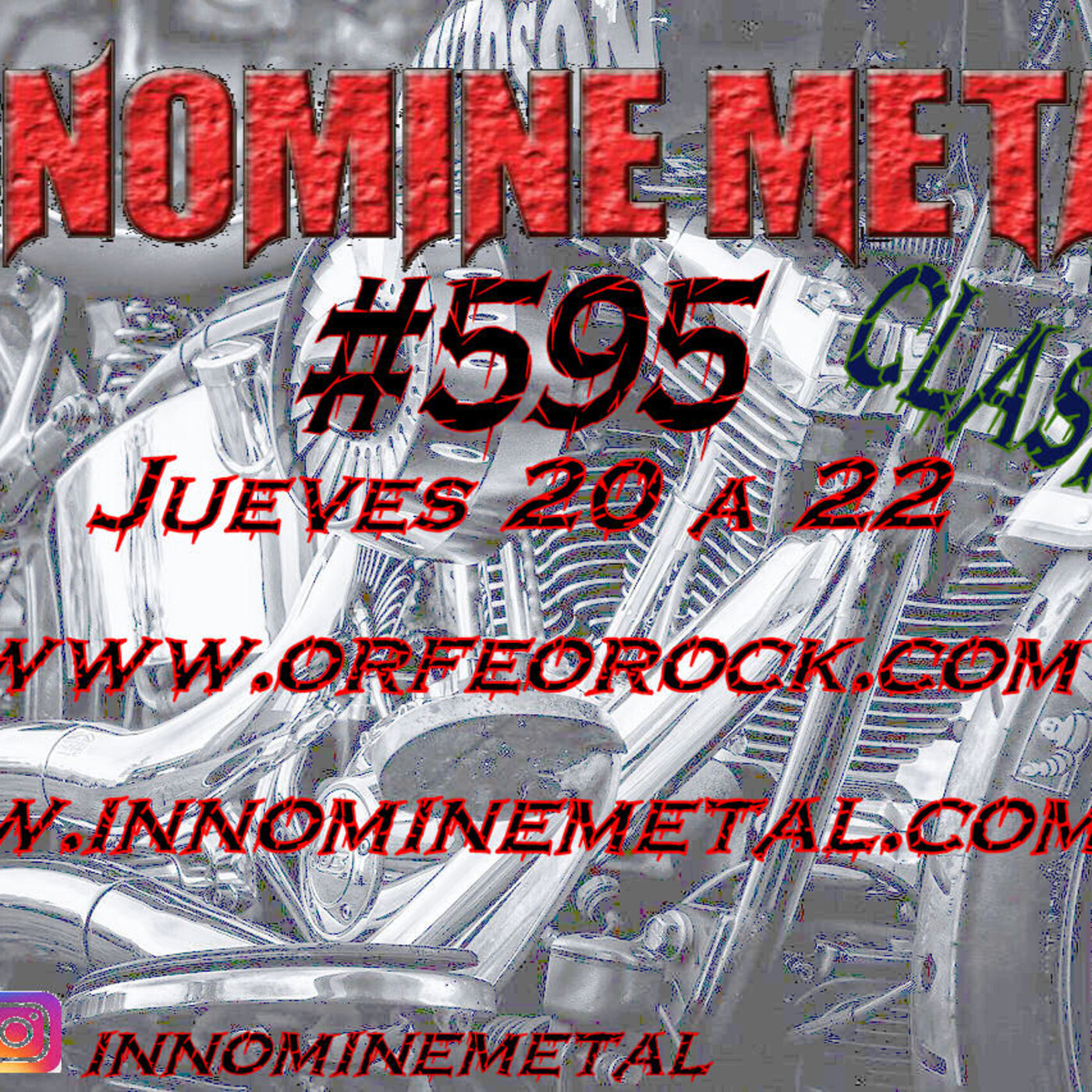 In Nomine Metal 595 - Jueves 28-10-2021 episode artwork