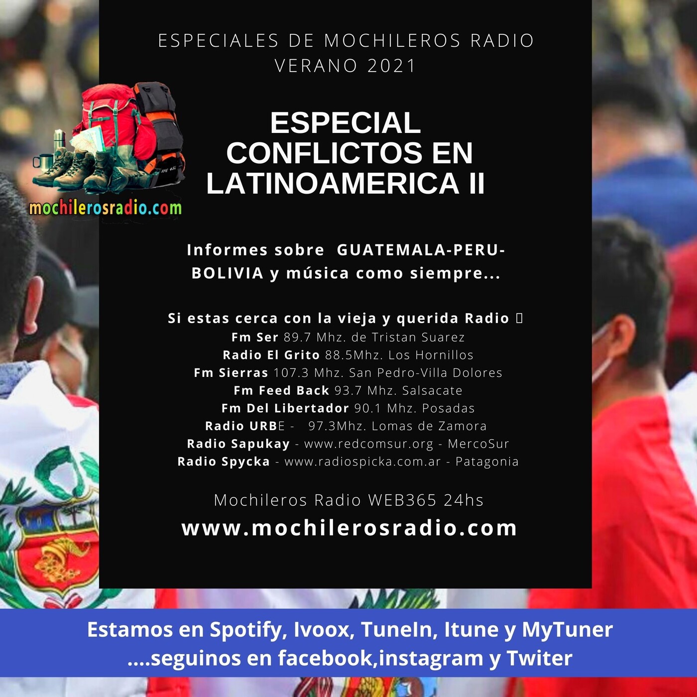 Mochileros 237 Especial Conflictos en Latinoamérica Parte II episode artwork