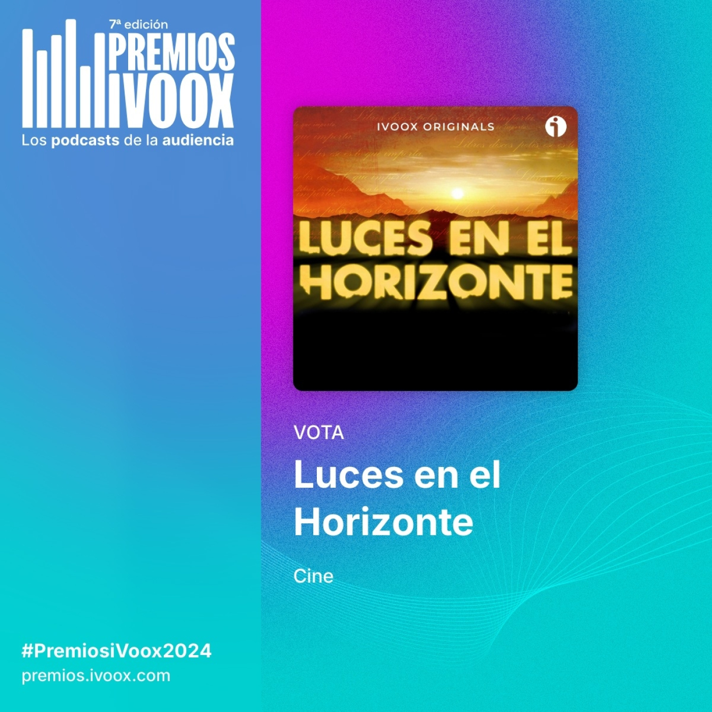 Petición para los premios Ivoox 2024
