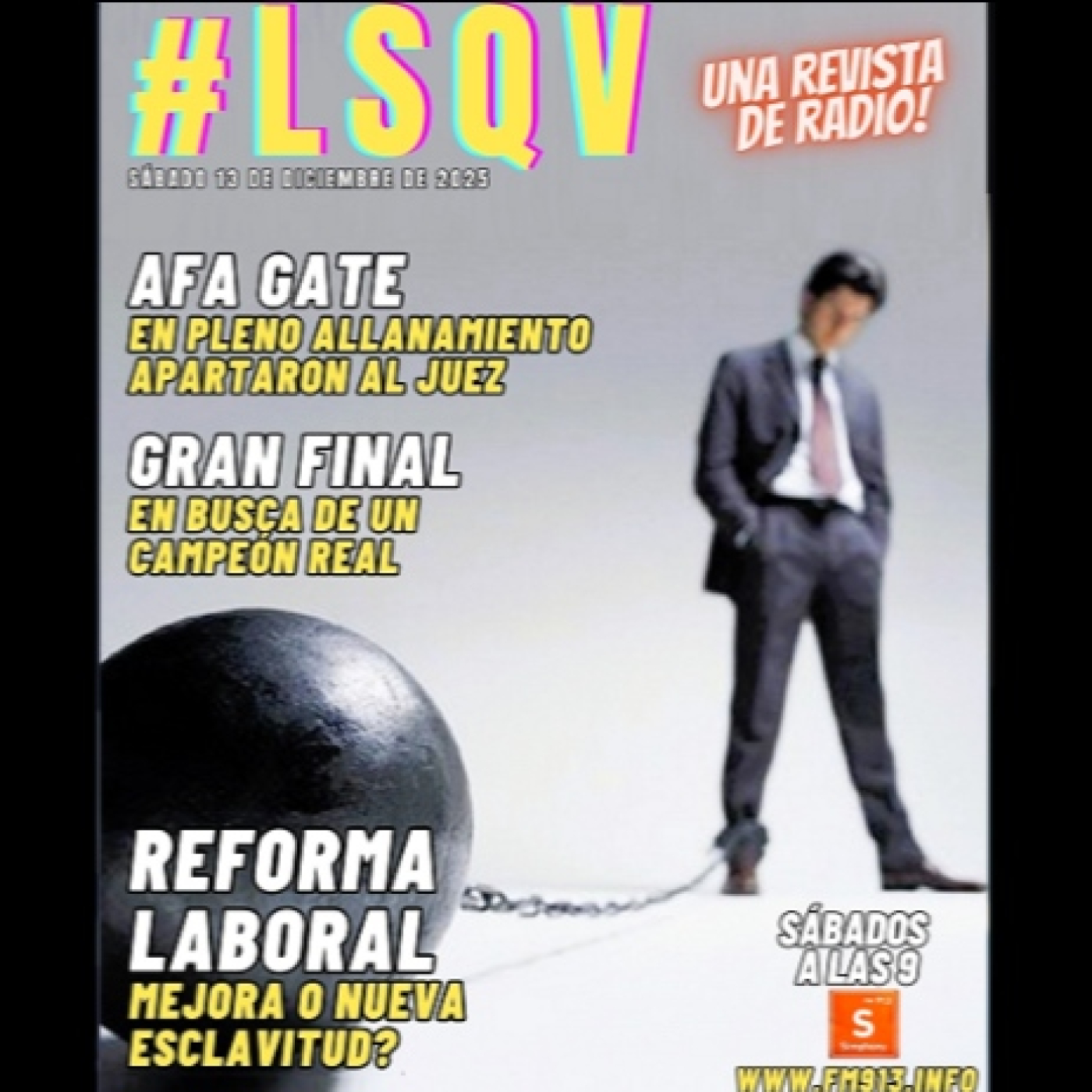 "Trabajemos mientras podamos" Ya podés escuchar #LSQV de hoy!
