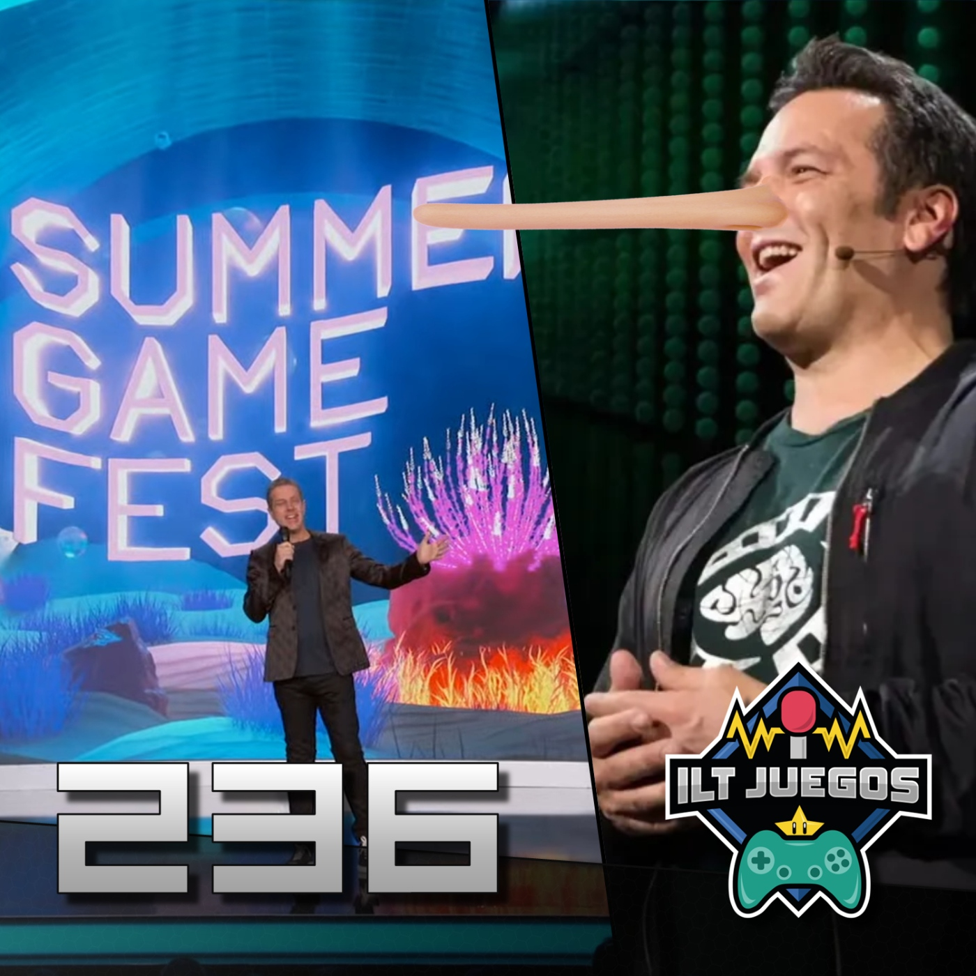 ILT 236: Summer Game Fest, Xbox Games Showcase, Starfield, Ubisoft Forward - Phil Spencer nos volvió a mentir episode artwork