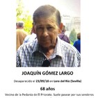 JOAQUÍN GÓMEZ LARGO 23 septiembre 2018 (68 años)