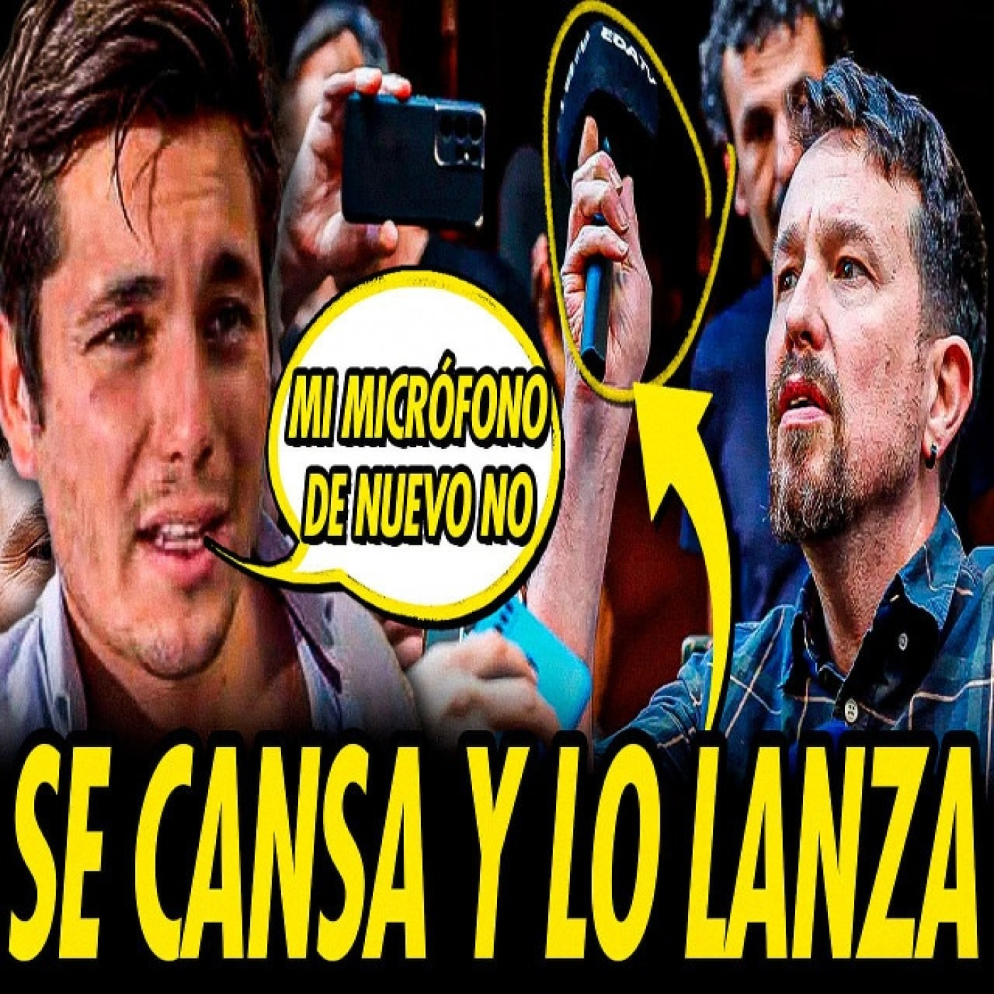 Nuevo lanzamiento de micrófono: pablo iglesias vs vito quiles