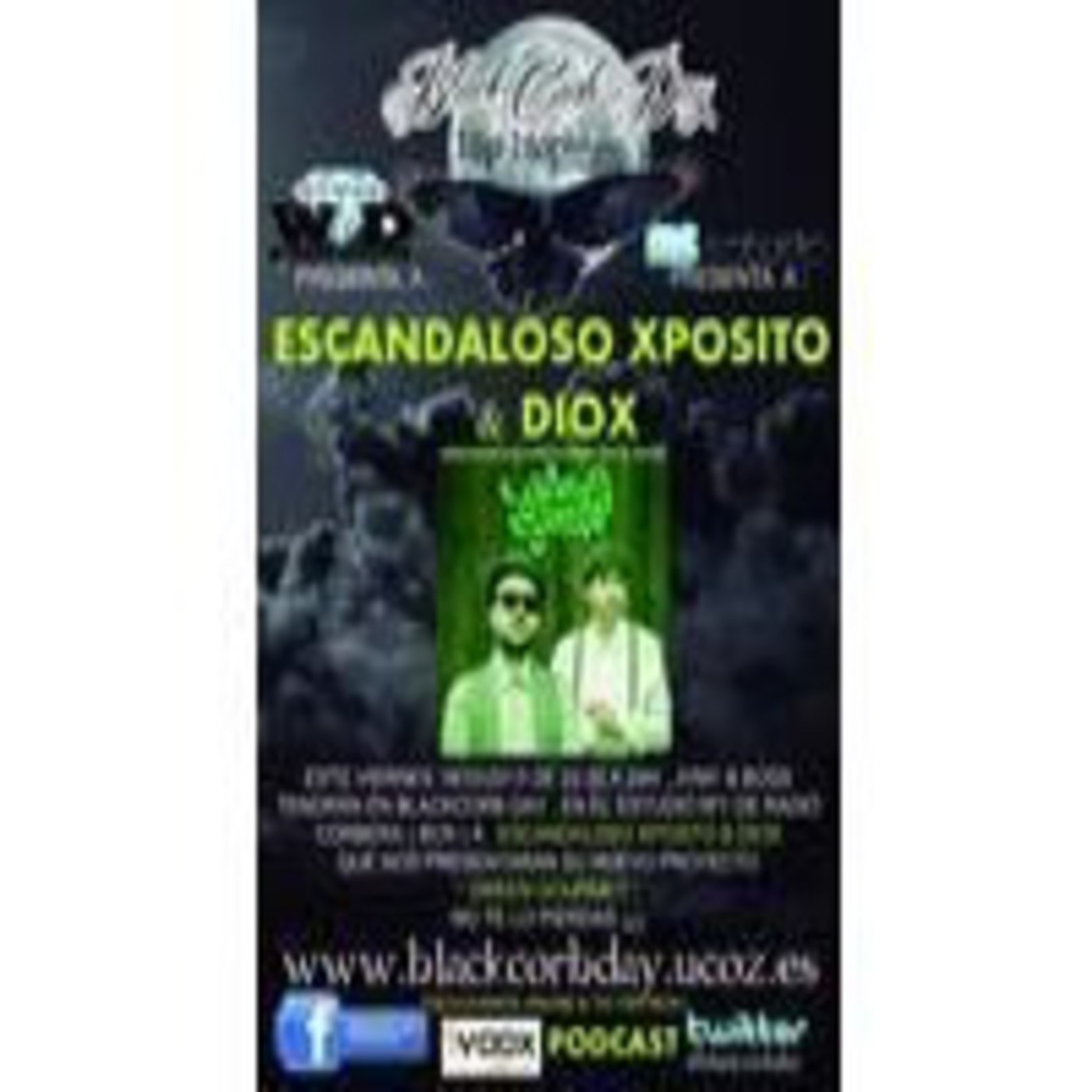 BLACKCORB DAY PROGRAMA 116...JYMY Y BOSS JUNTO ESCANDALOSO XPOSITO & DIOX episode artwork