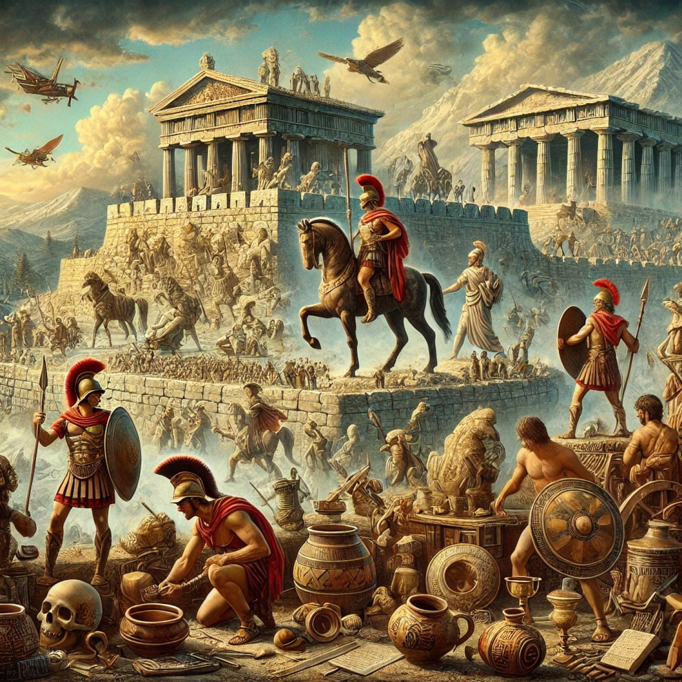 La guerra de Troya: arqueología, historia e imaginario