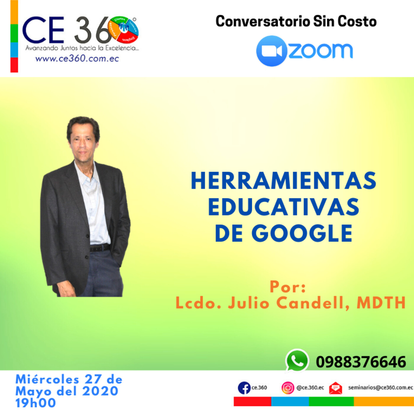 Webinars hacia la Comunidad