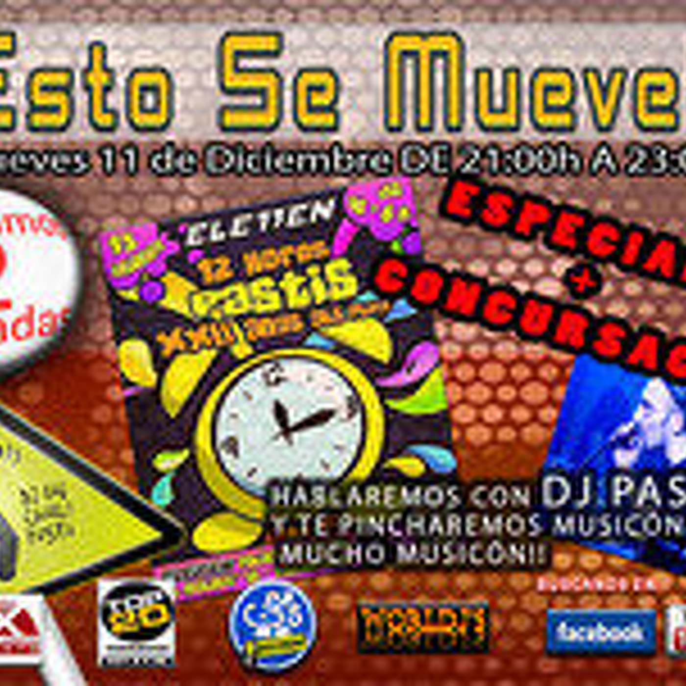 ESTO SE MUEVE _11 Dic. 2014 (esp. 22 Aniv. Pastis en cabina) episode artwork