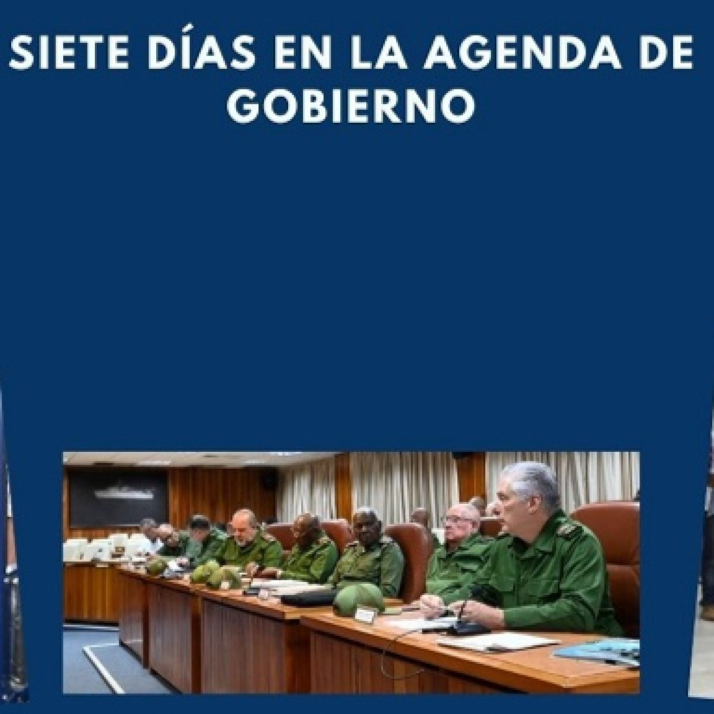Siete días en la Agenda de Gobierno — Radio Rebelde cover