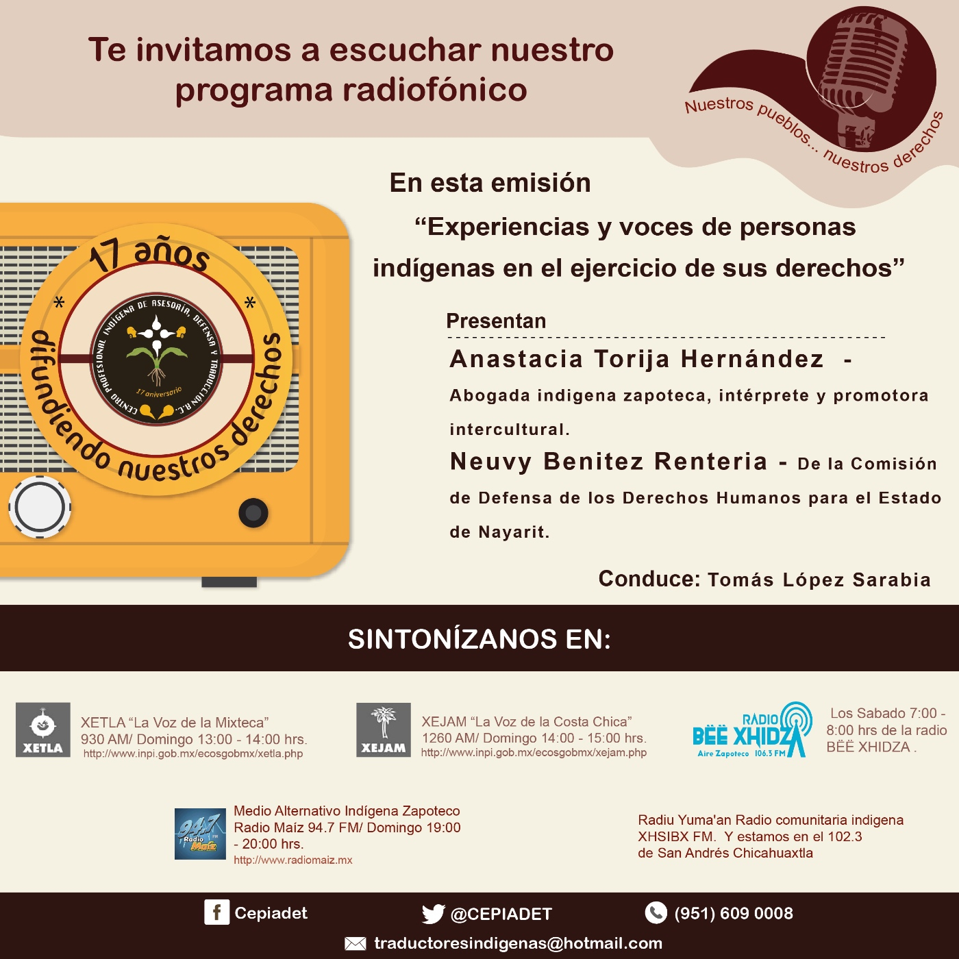 Nuestros Pueblos...Nuestros Derechos