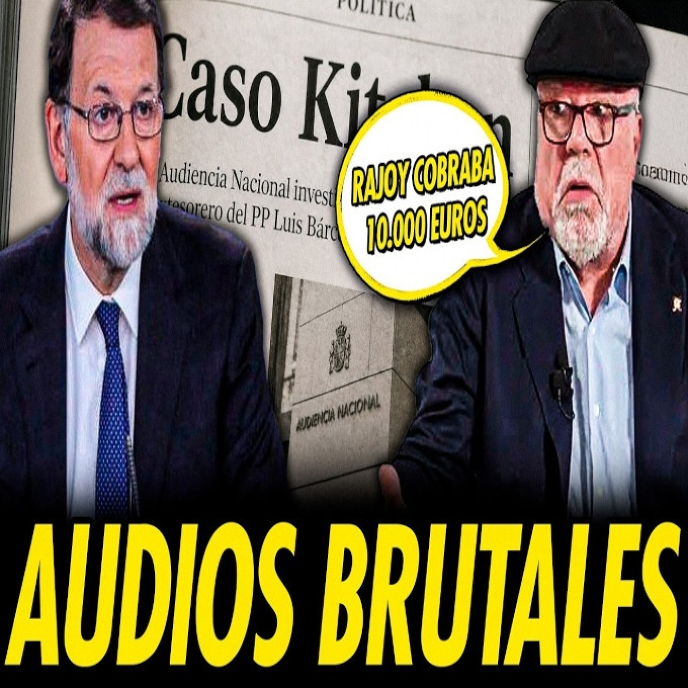 VILLAREJO CONFIESA QUE RAJOY COBRABA 10.000 EUROS TODOS LOS MESES DE DINERO NEGRO