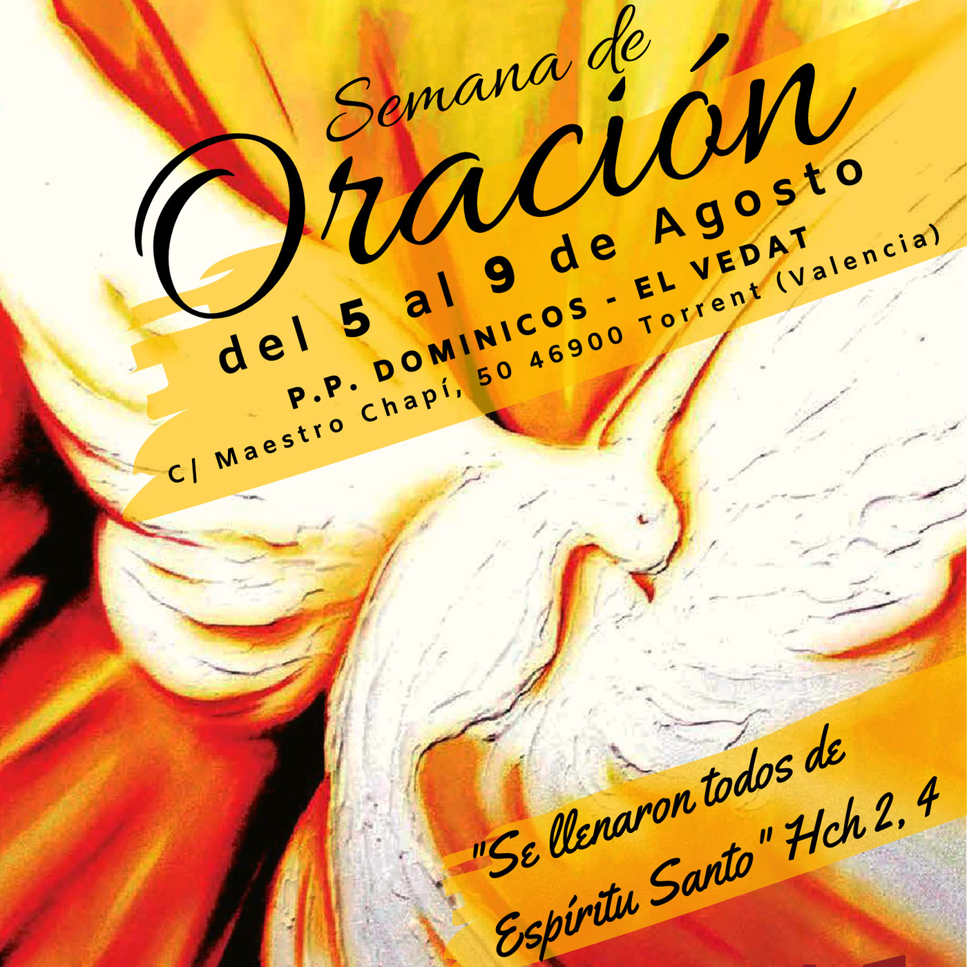 Semana de Oración 2019 RCCE - PE Valentina
