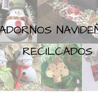 28. Adornos Naviden?os Reciclados