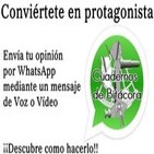 Conviértete en protagonista de Cuadernos de Bitácora mediante Whatsapp