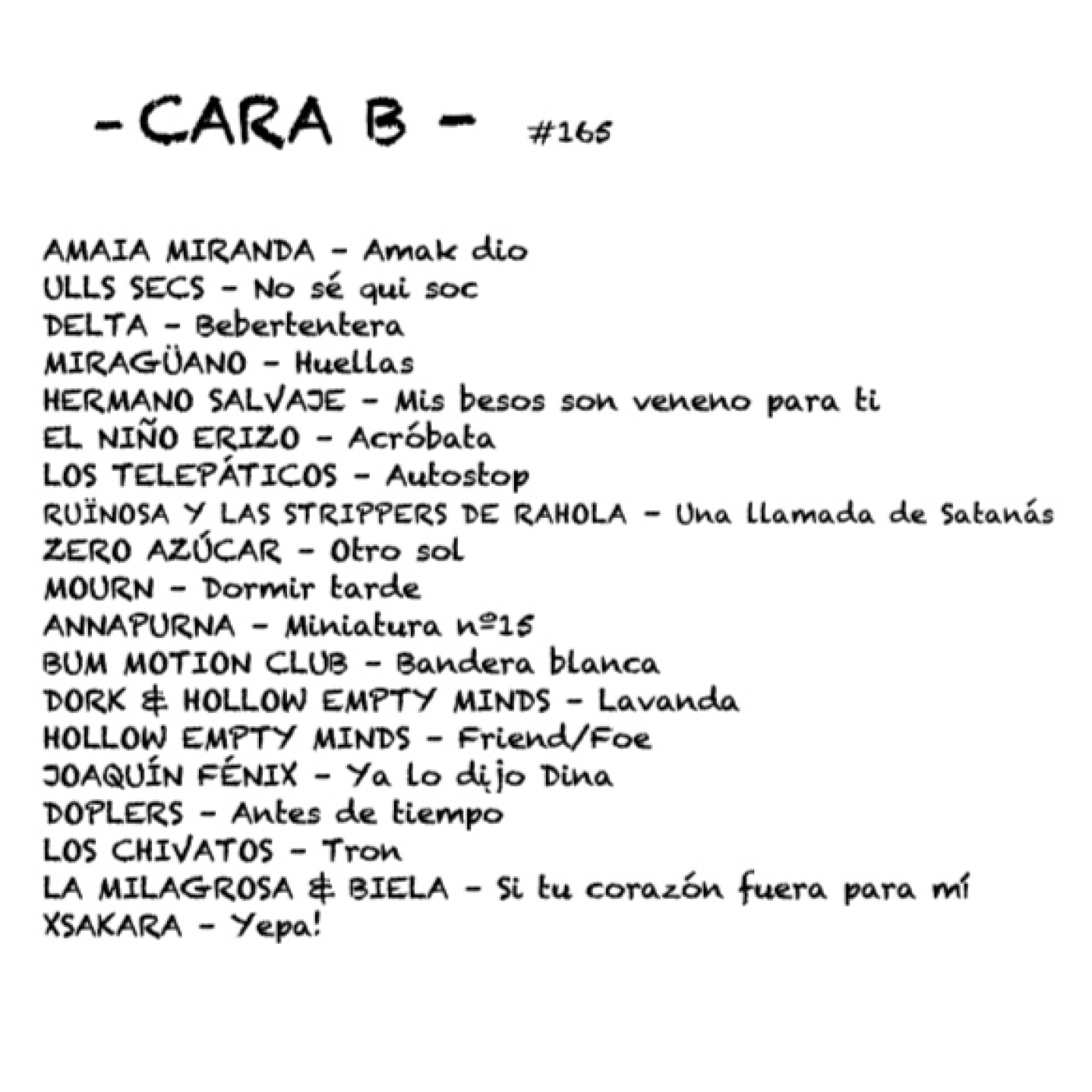 Cara B - 165