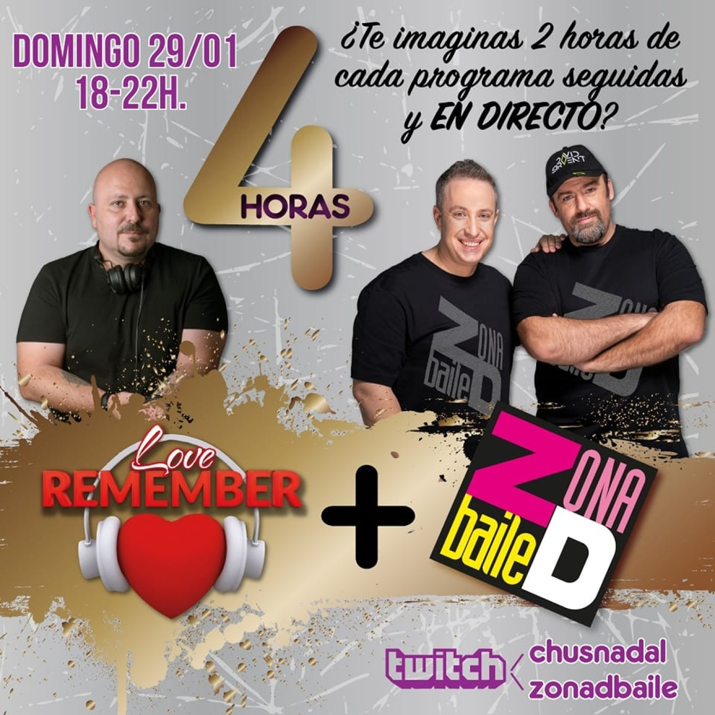 ZONA DE BAILE 020 (Especial 4 Horas con Chus Nadal)
