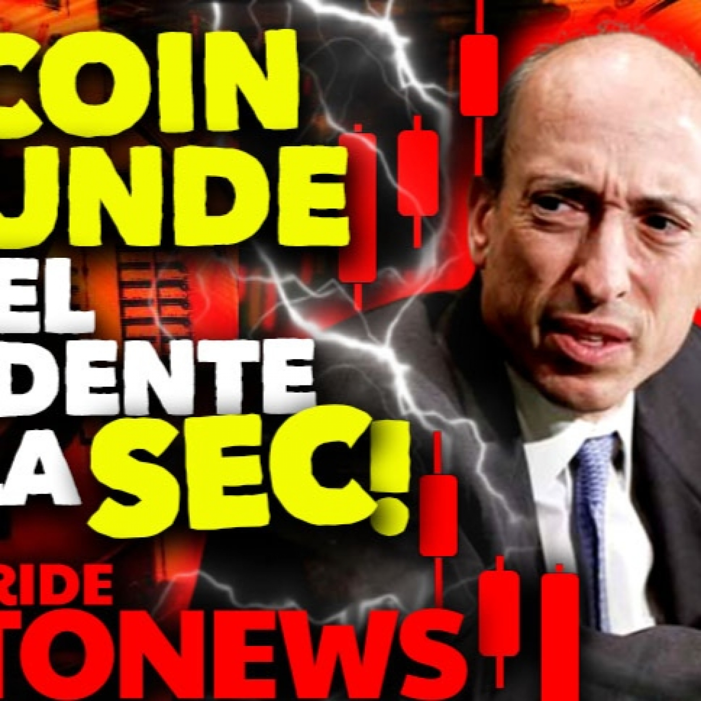 ¡BITCOIN SE HUNDE CON EL PRESIDENTE DE LA SEC!