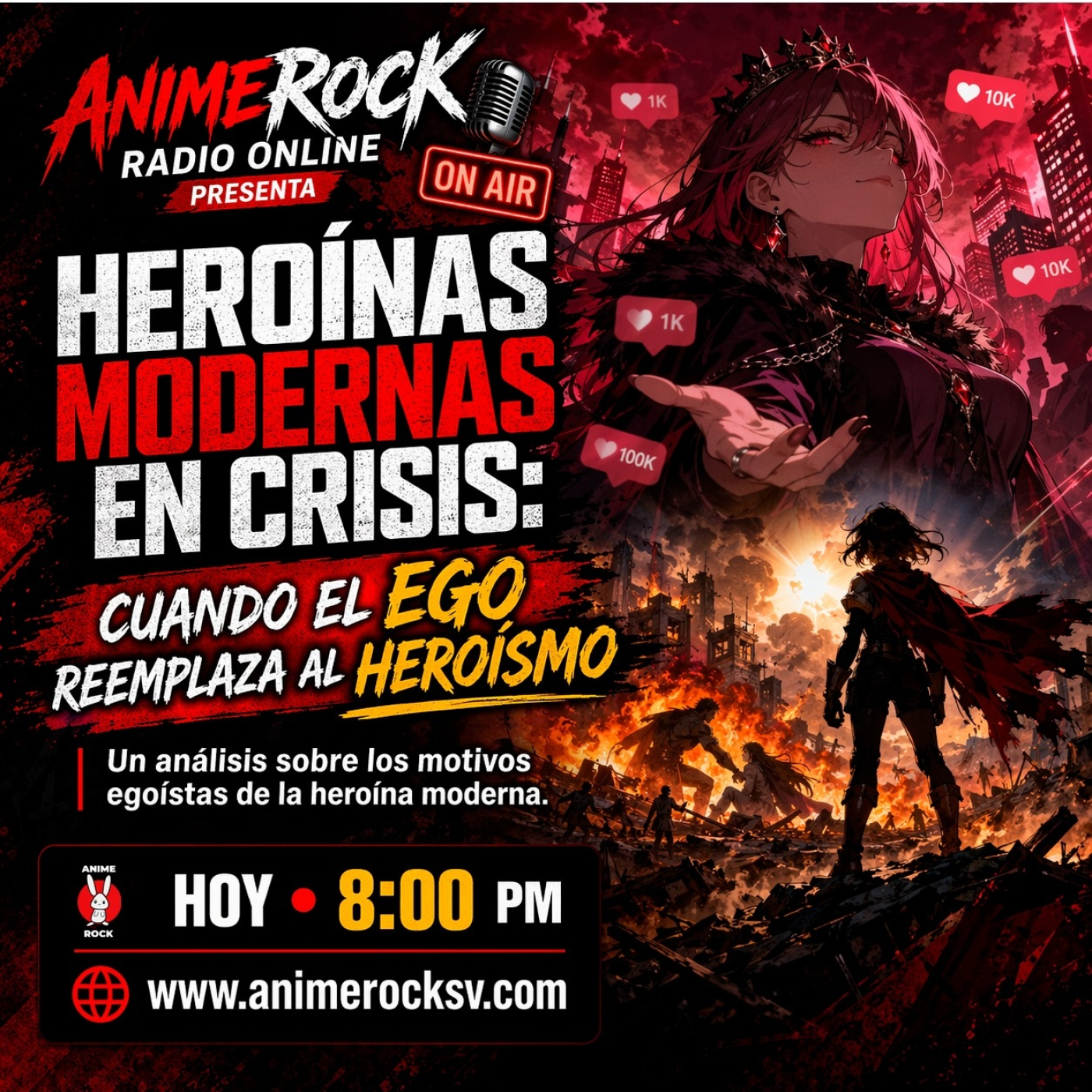Heroínas modernas porque fracasan Parte 2 animerock 27 Abril 2026 episode artwork