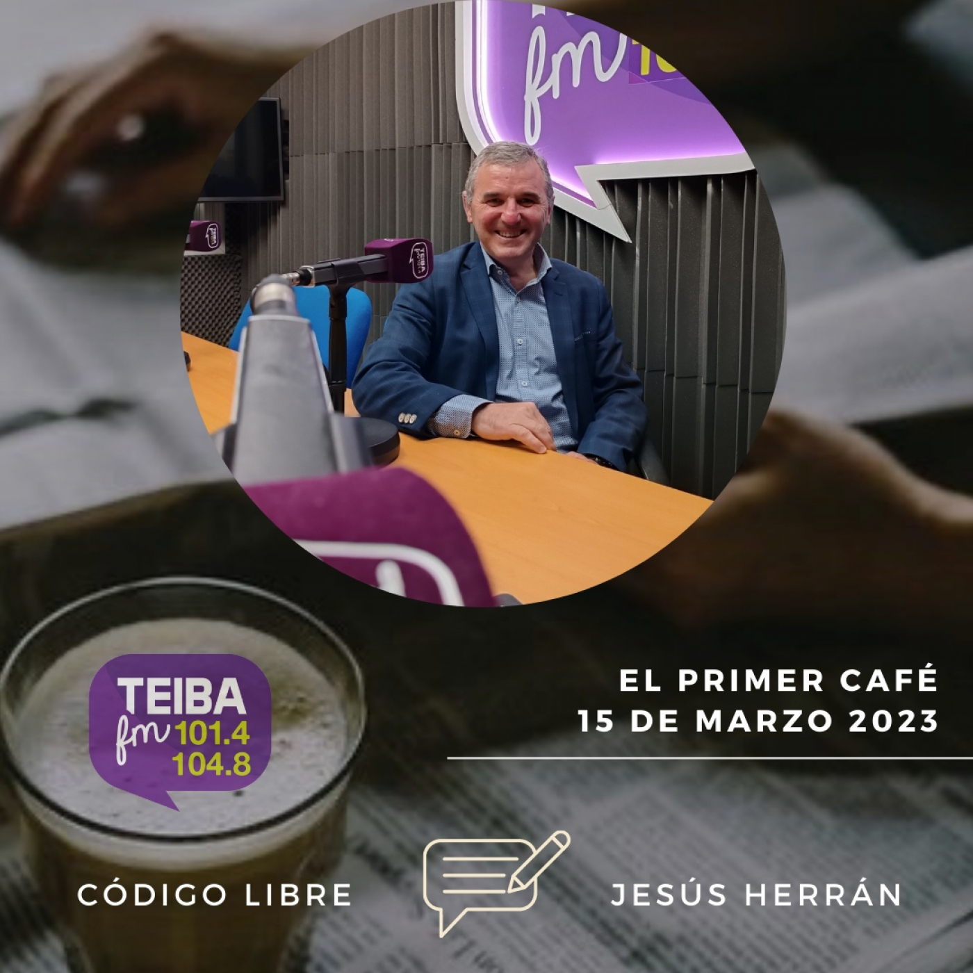 El Primer Café 15/03/2023 episode artwork