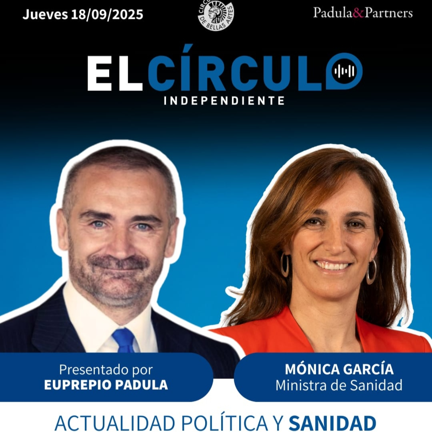 Episodio 110: Mónica García (Ministra de Sanidad) episode artwork