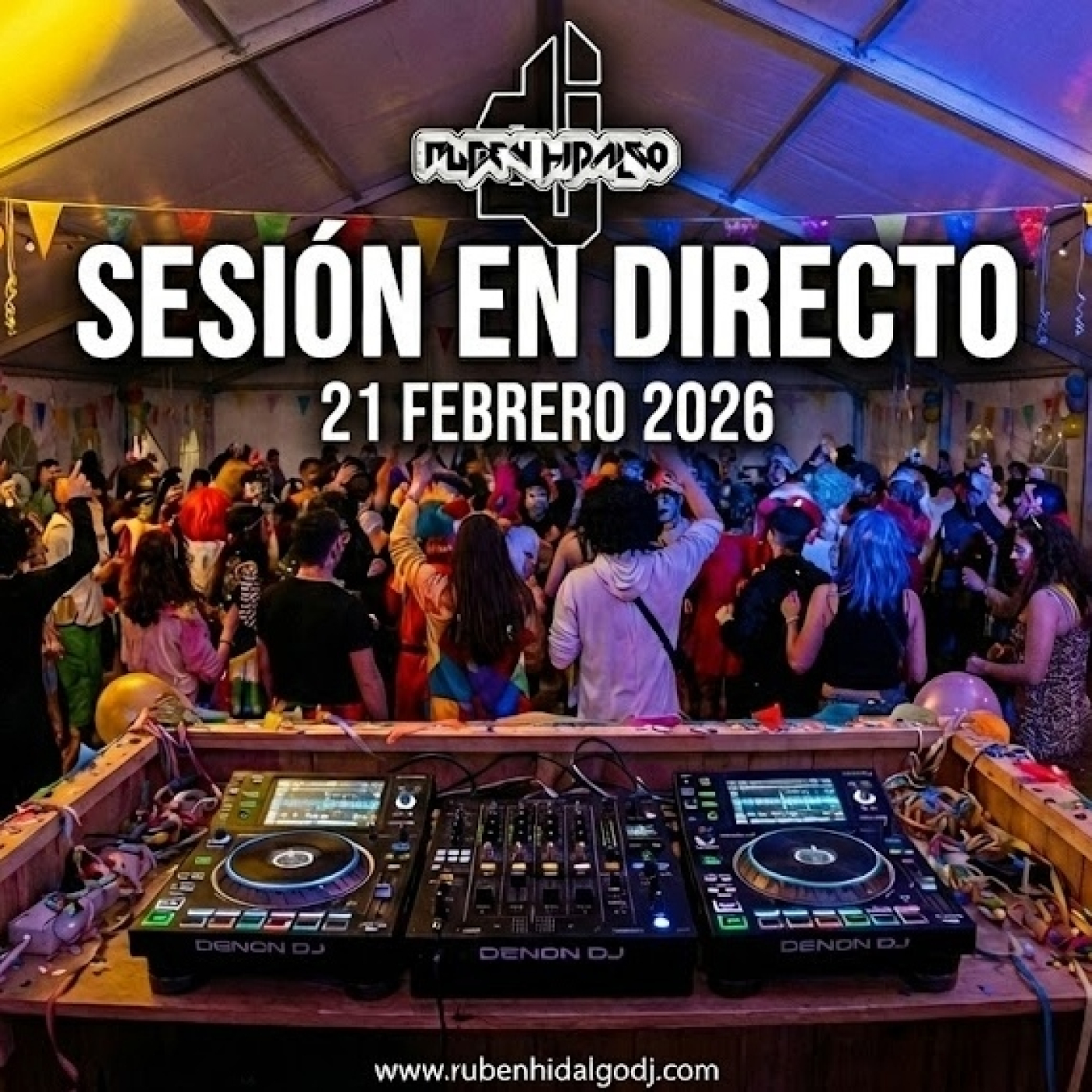 Dj Ruben Hidalgo - Sesión en Directo - 21 Febrero 2026 - www.rubenhidalgodj.com