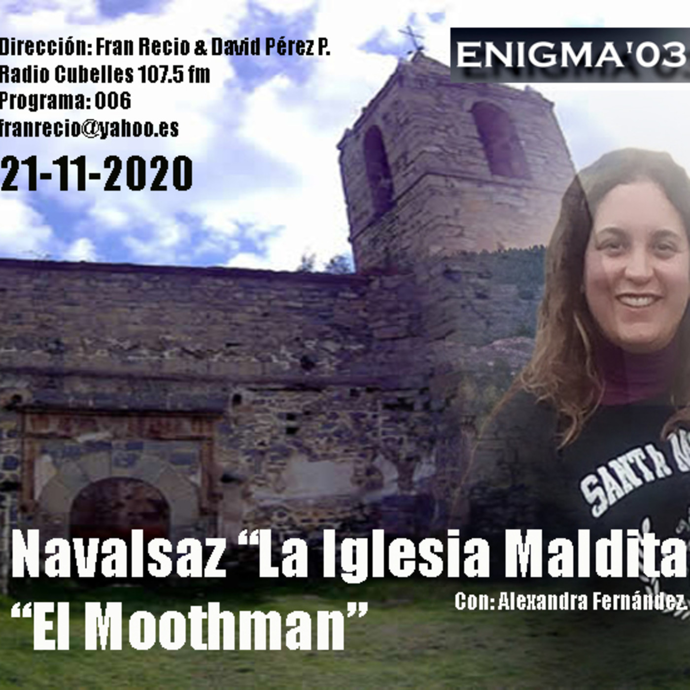 Podcast ENIGMA 03 Radio con Fran Recio.