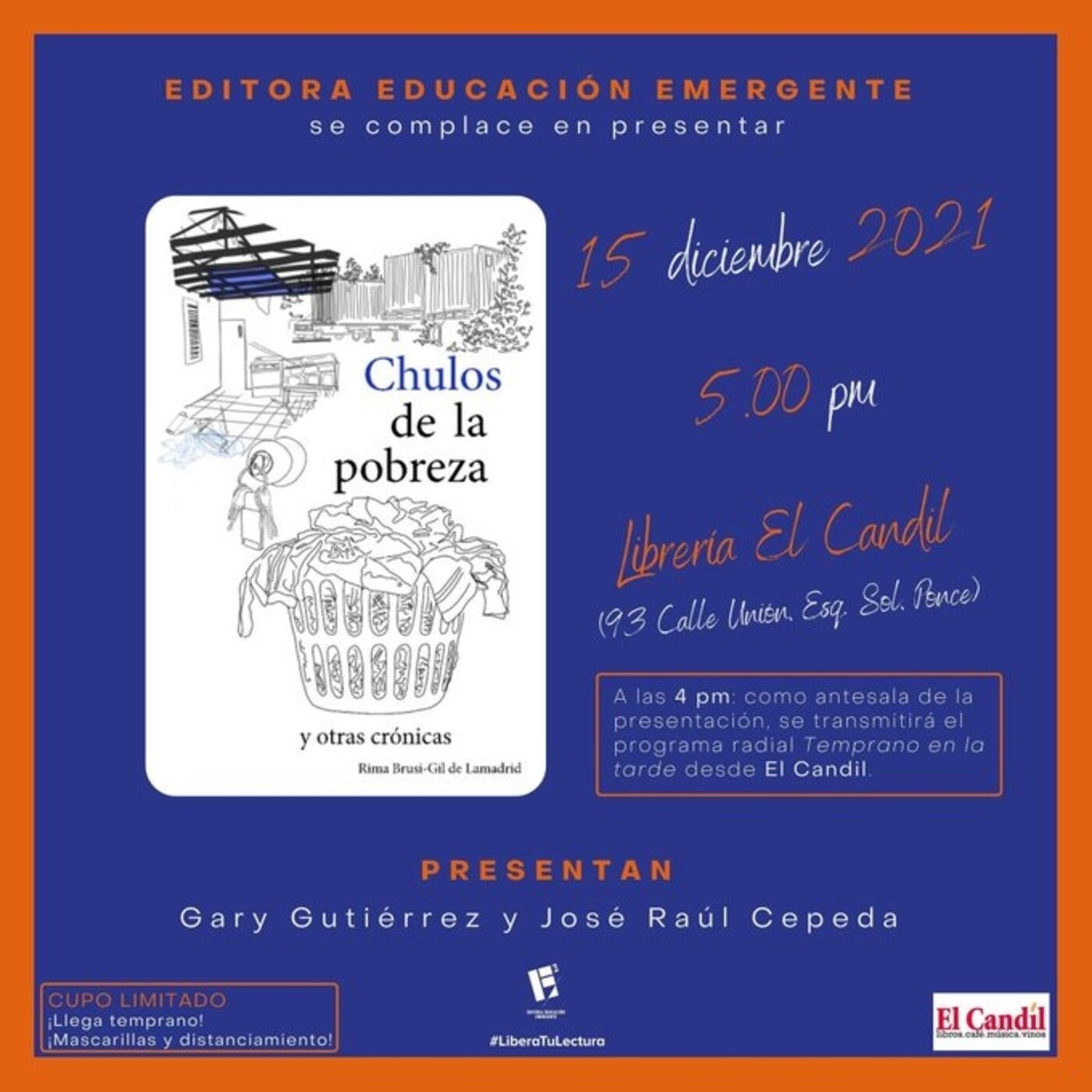 Edición Especial: Presentación del libro Chulos de la Pobreza en EL Candil de Ponce episode artwork