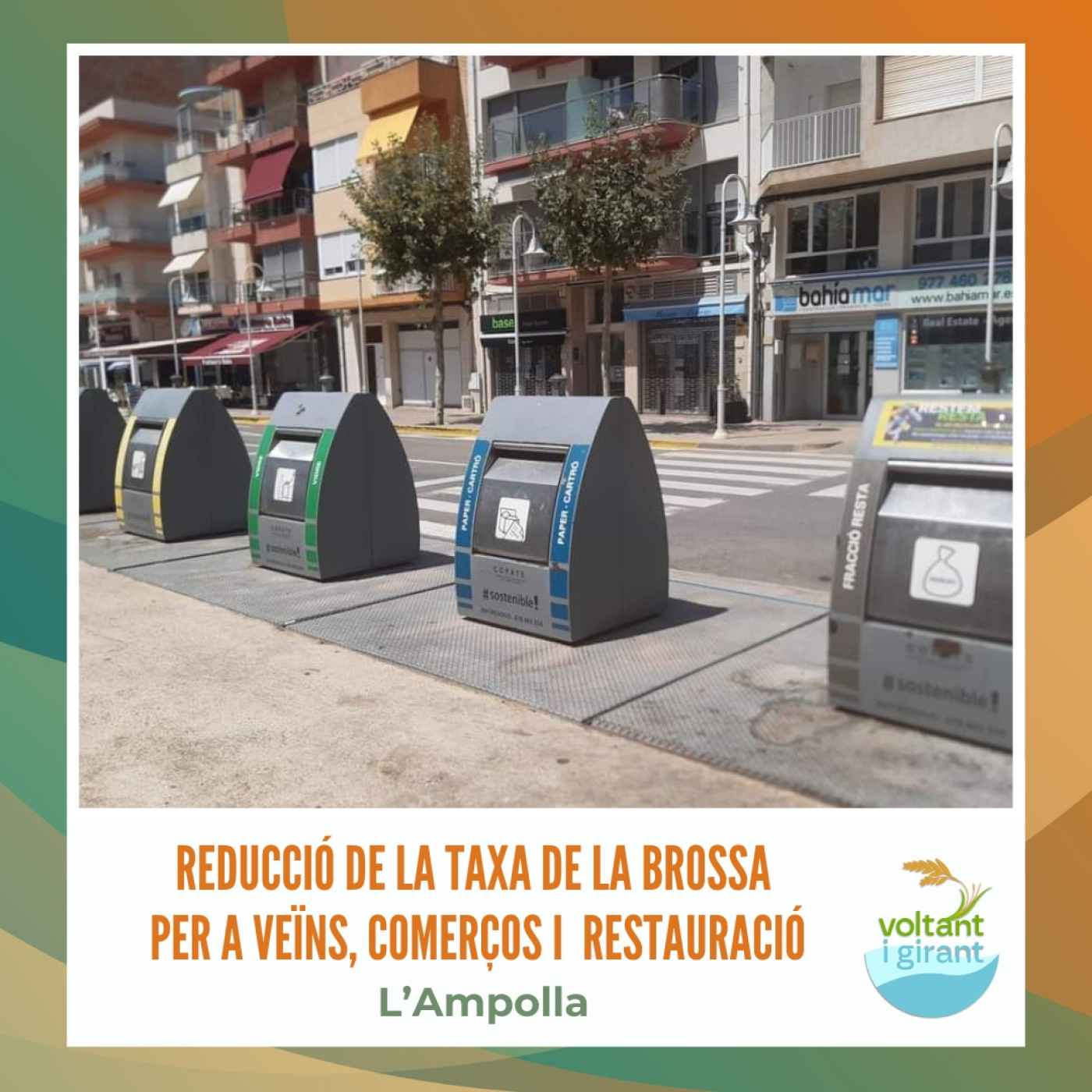 Reducció de la taxa de la brossa per a veïns, comerços i restauració a l’Ampolla episode artwork