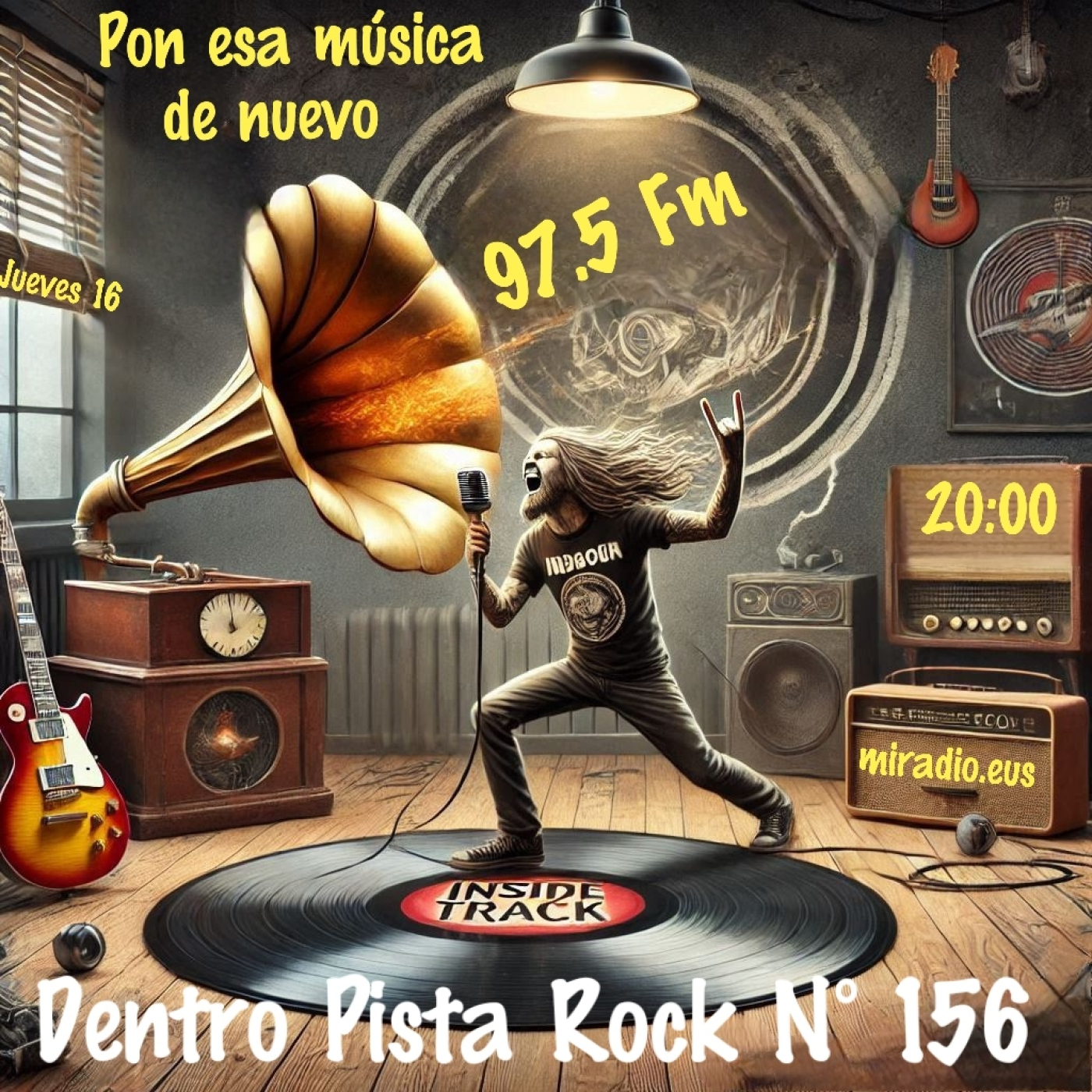 Dentro Pista Rock Nº 156 - Pon esa música de nuevo