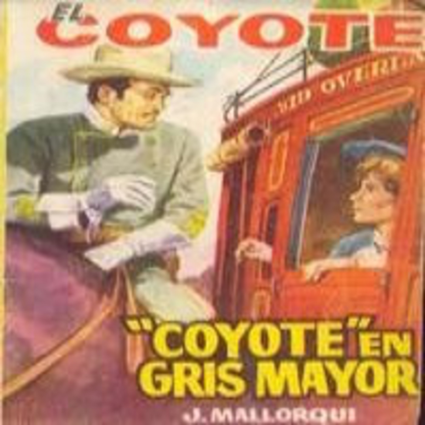 144 COYOTE EN GRIS MAYOR