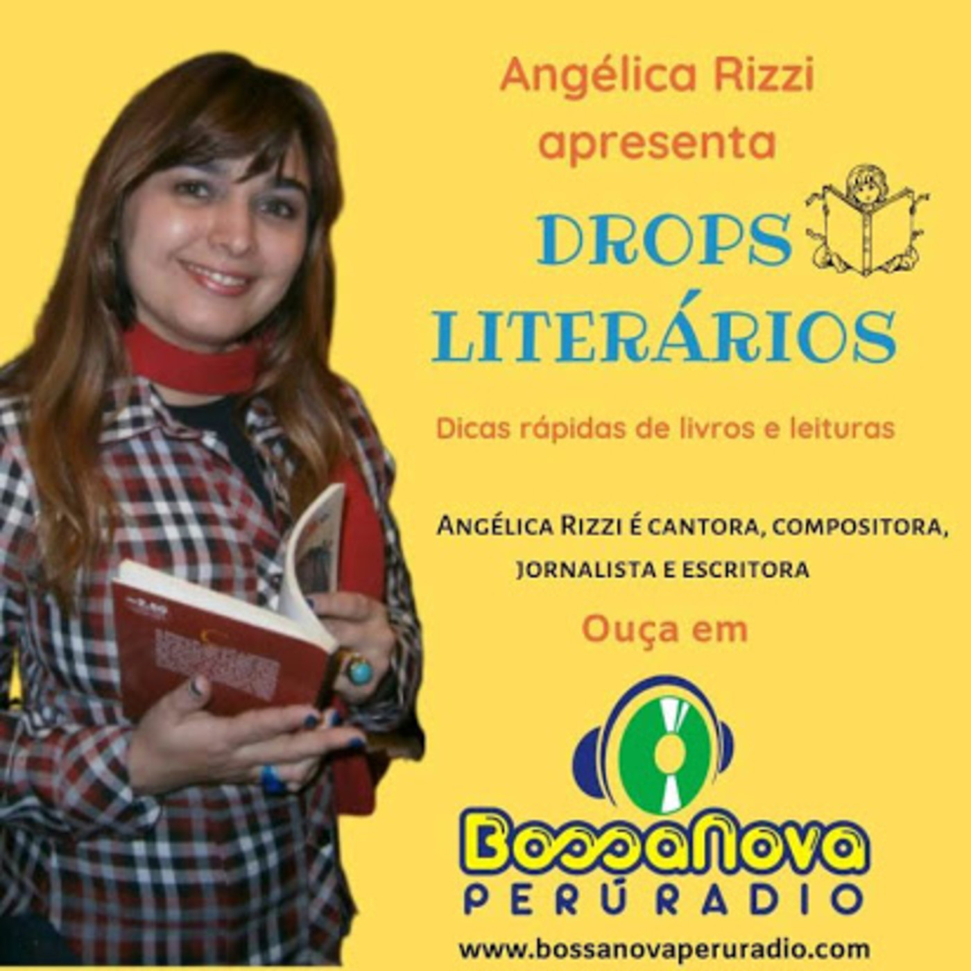 Drops Literários com Angélica Rizzi