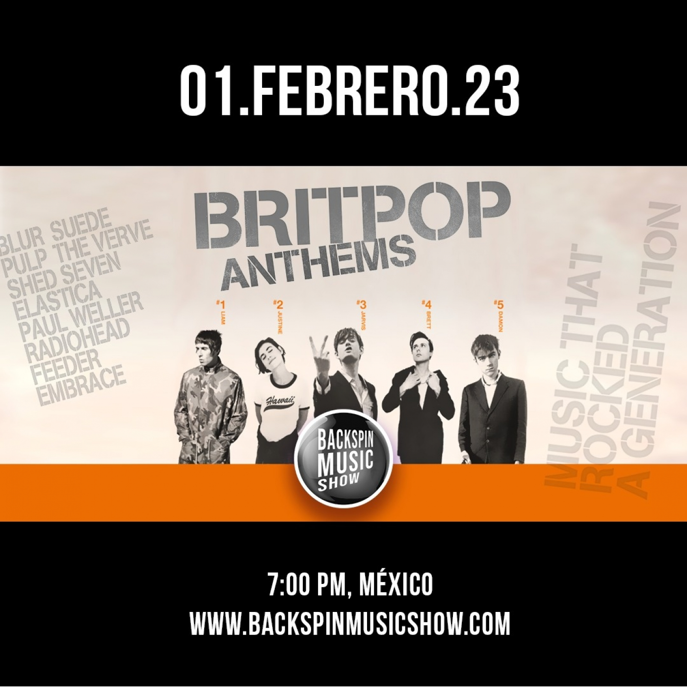 Backspin Music Show