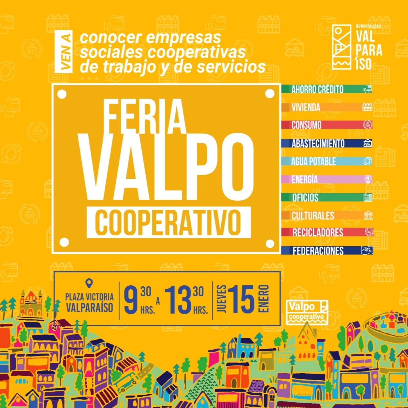 VALPARAÍSO IMPULSA LA PRIMERA FERIA DE SERVICIOS DE COOPERATIVAS EN ESPACIO PÚBLICO episode artwork
