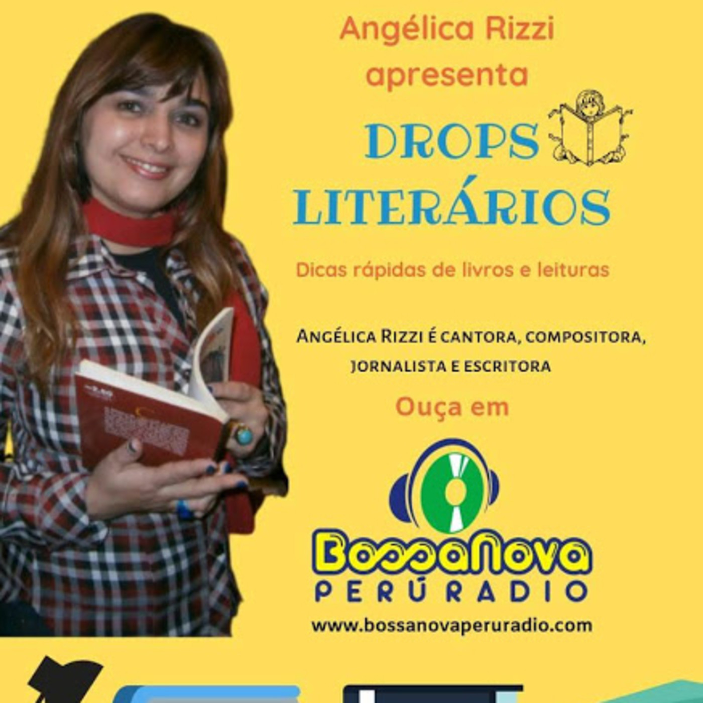 Drops Literários com Angélica Rizzi