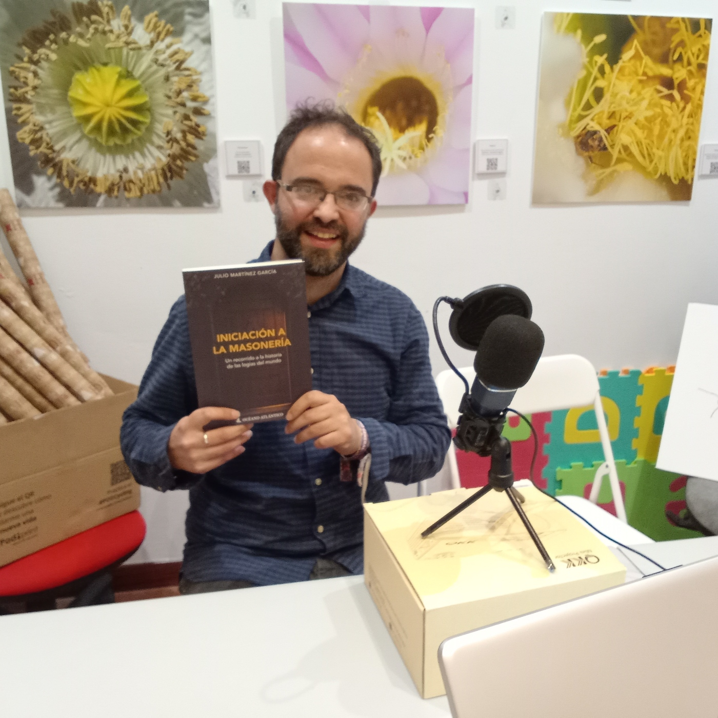 SAN ONOFRE, 14-XXVIII Iniciación a La Masonería (Julio Martínez interviú)