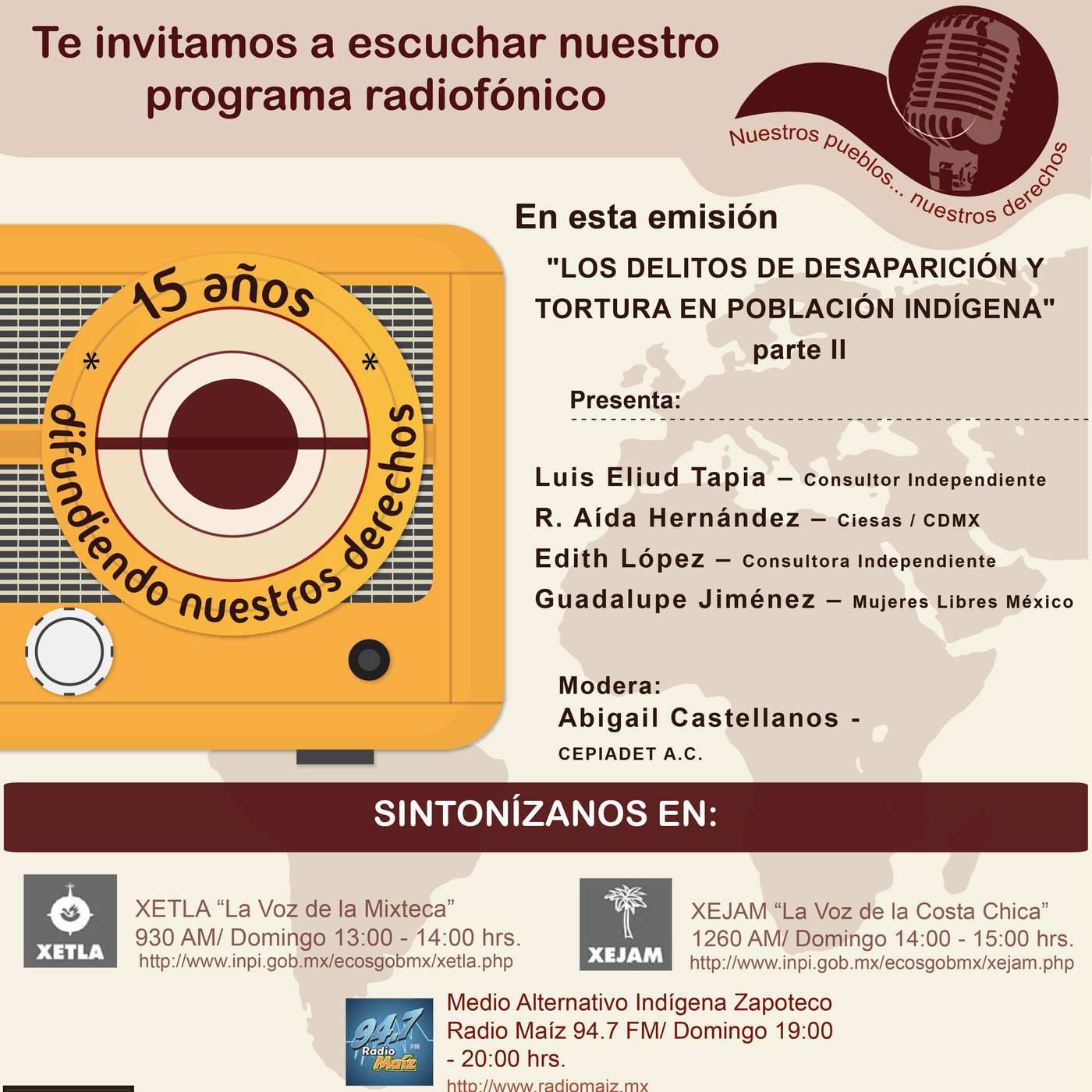 Nuestros Pueblos...Nuestros Derechos