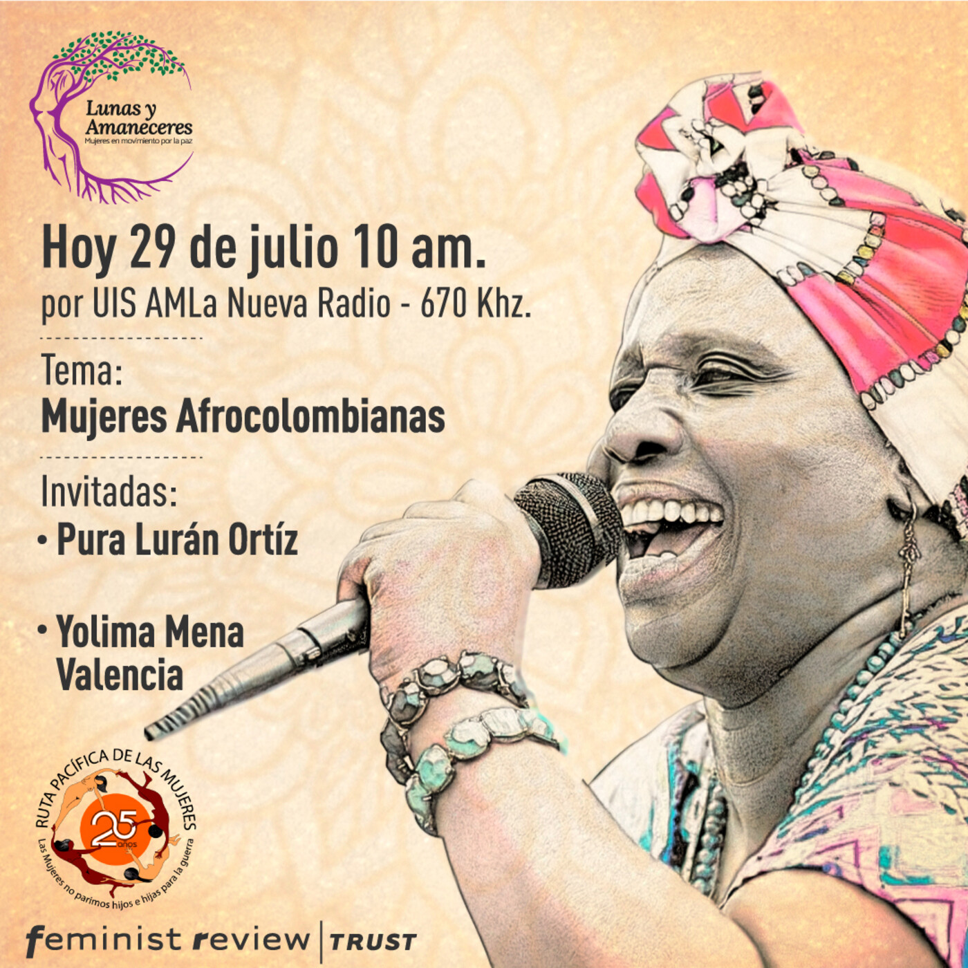 Lunas y Amaneceres, Mujeres en Movimiento X la Paz
